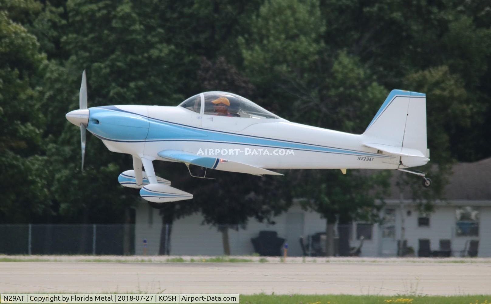 N29AT, 1982 Vans RV-3 C/N 2, Air Venture 2018