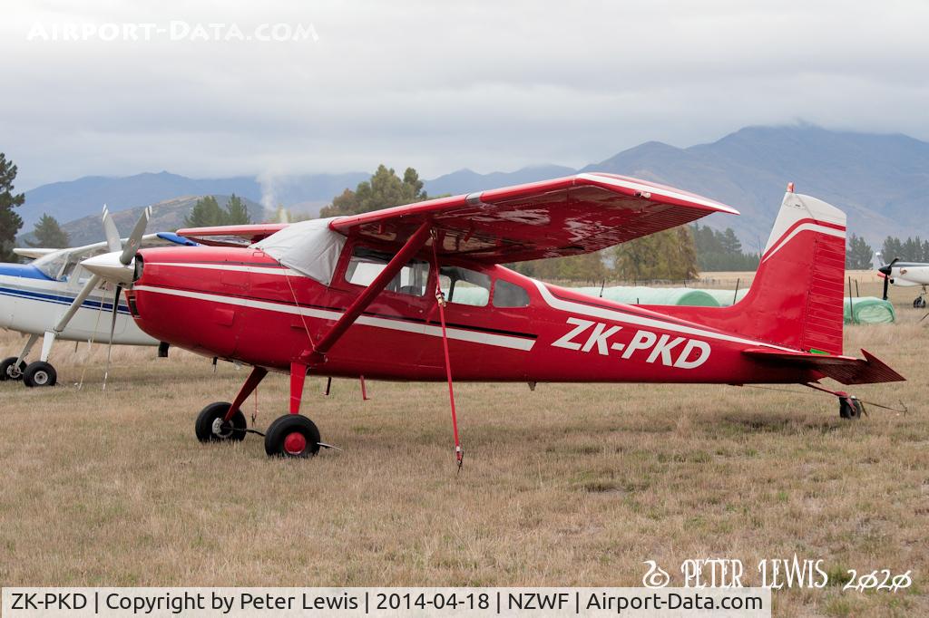 ZK-PKD, Cessna 180H Skywagon C/N 18051548, G W Galpin, Marton
