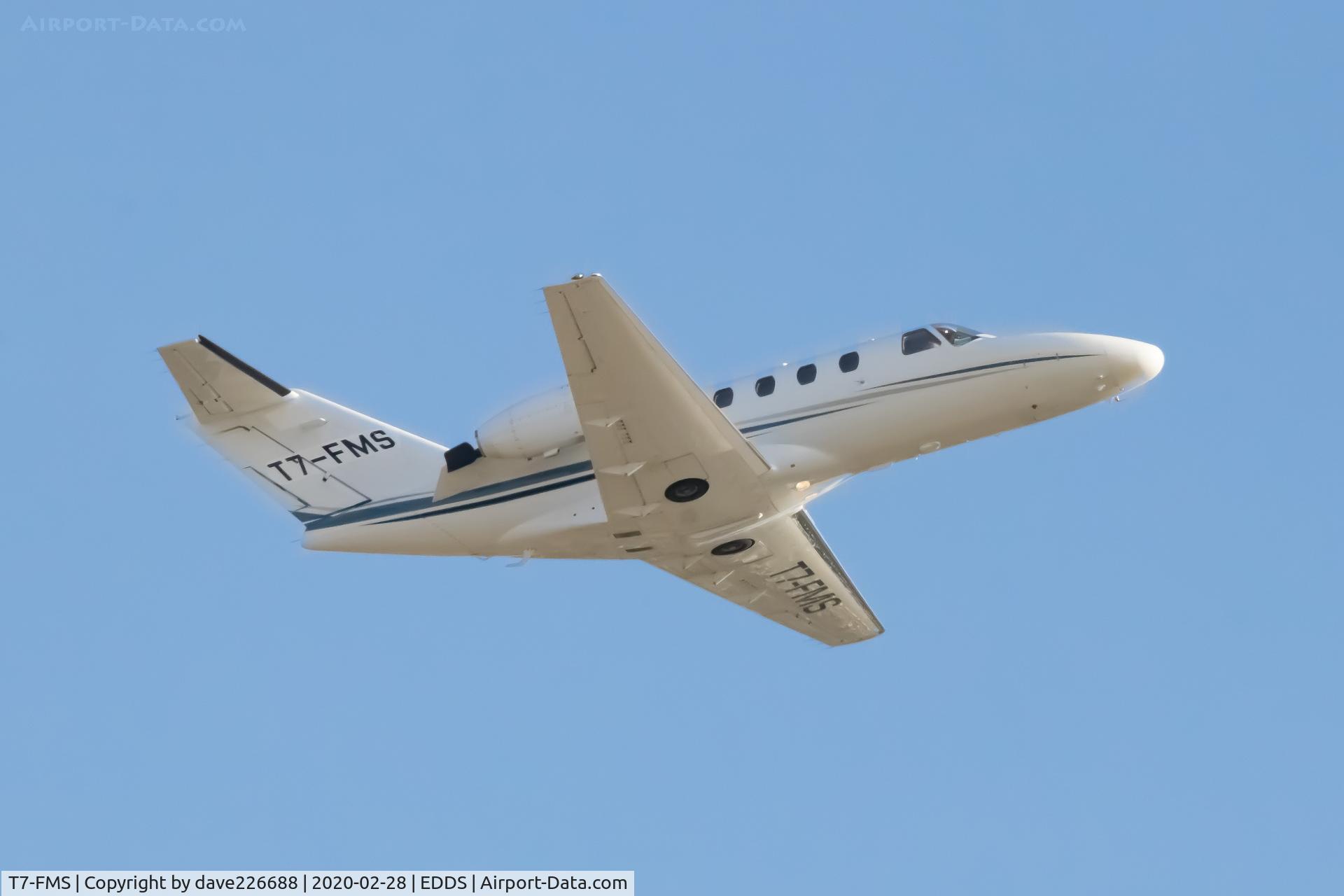 T7-FMS, 2003 Cessna 525 CitationJet CJ1 C/N 525-0522, MyCitation GmbH T7 FMS heading out of STR in the Evening sunshine