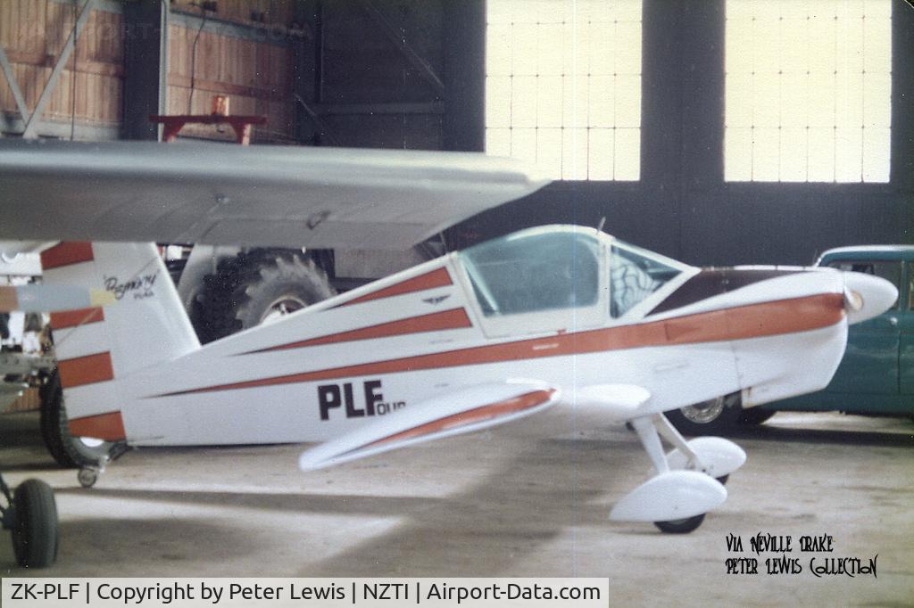 ZK-PLF, Pazmany PL-4A C/N AACA/359, J D Kramer, Dunedin