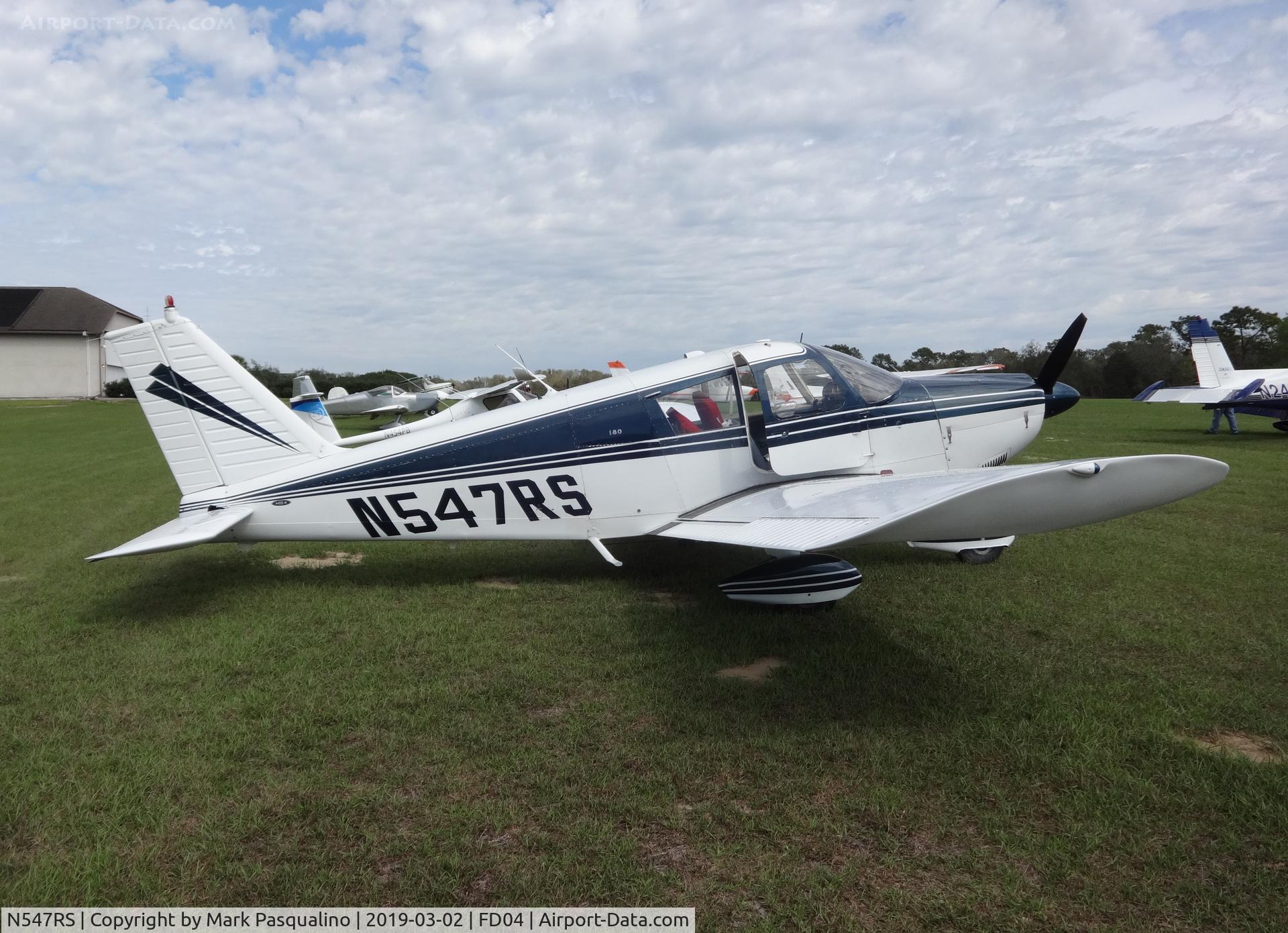 N547RS, 1964 Piper PA-28-180 C/N 28-2021, Piper PA-28-180