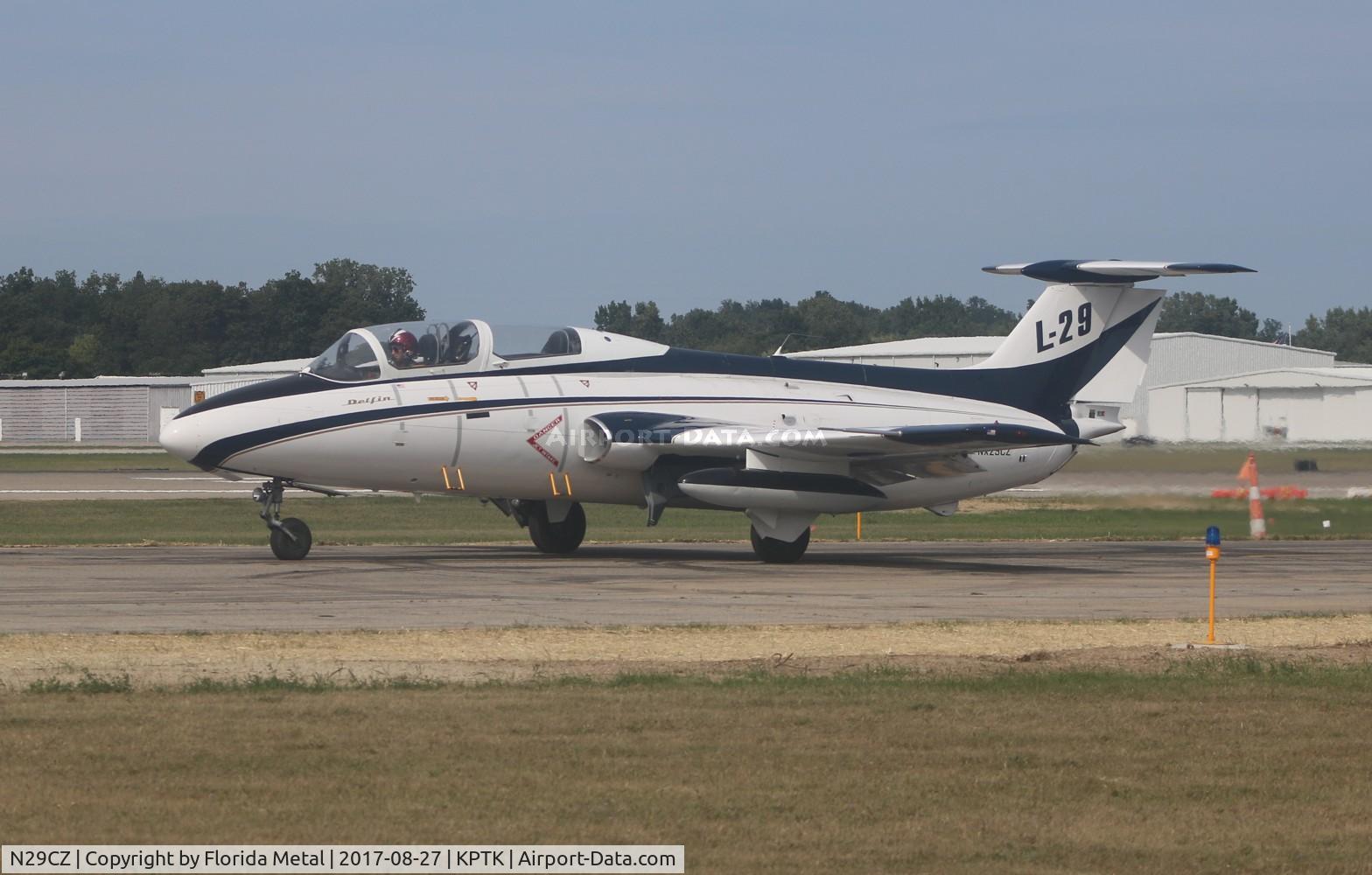 N29CZ, 1969 Aero L-29 Delfin C/N 993502, Pontiac 2017