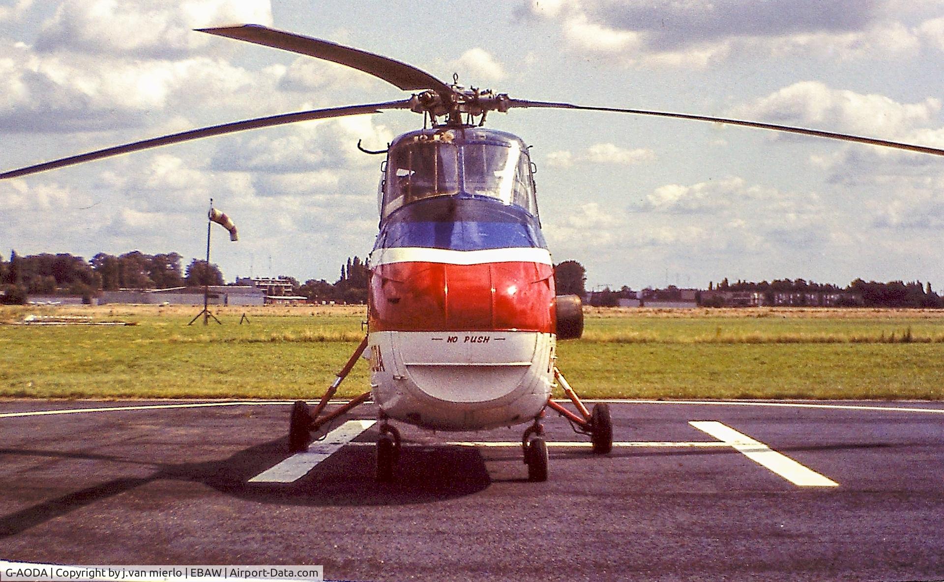 G-AODA, 1955 Westland S.55 Series 3 Whirlwind C/N WA113, Antwerp scan slide