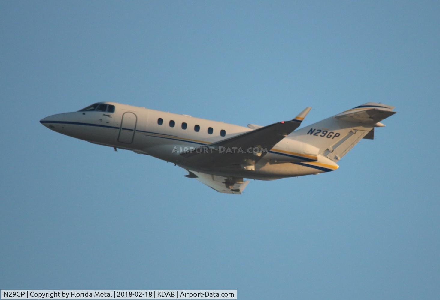 N29GP, 1997 Raytheon Hawker 800XP C/N 258344, DAB 2018