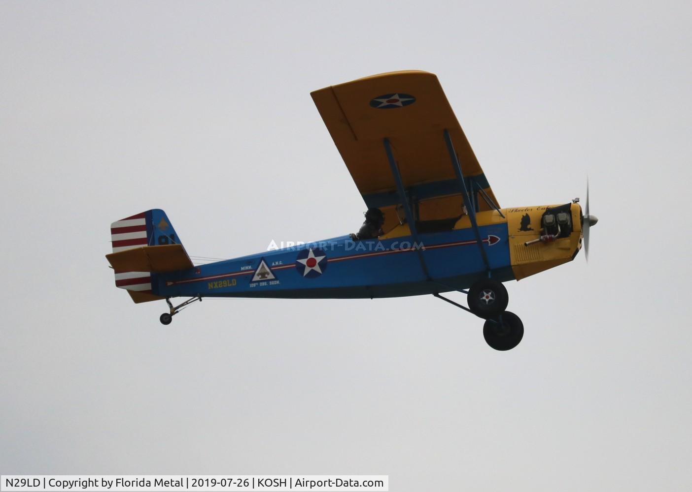 N29LD, 1988 Pietenpol Air Camper C/N D-193, Air Venture 2019