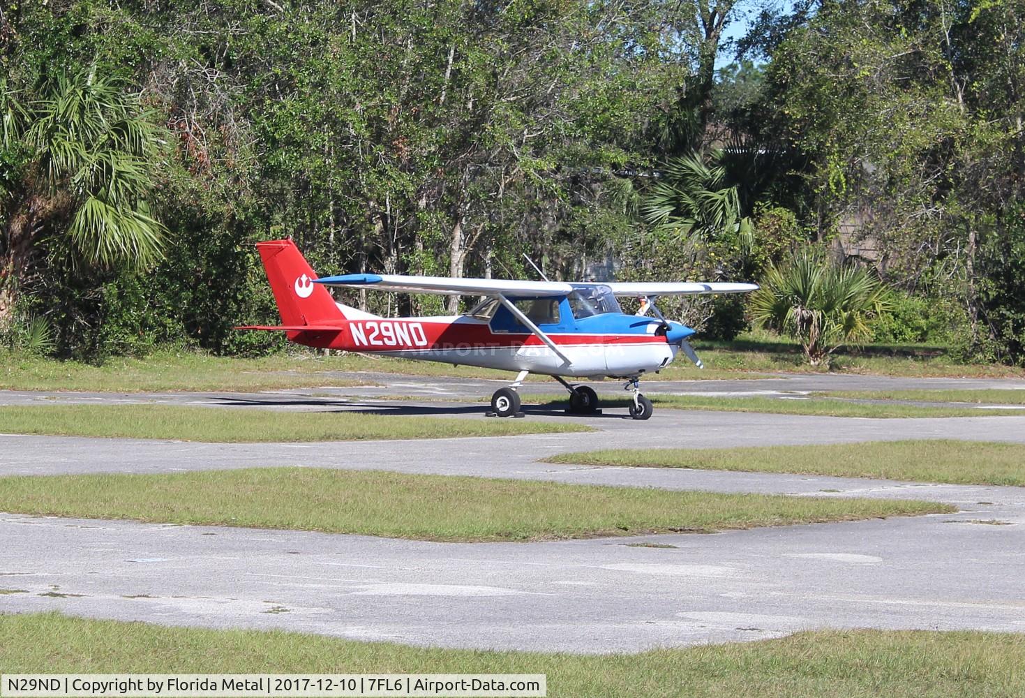 N29ND, Cessna 150G C/N 15066888, Spruce Creek 2017