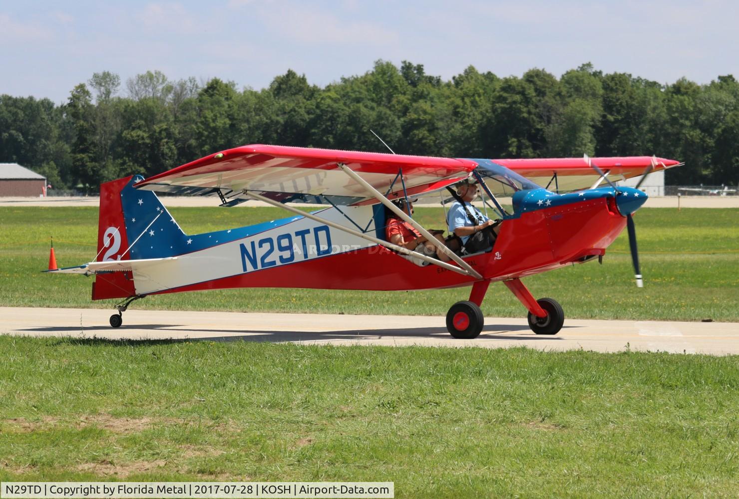 N29TD, Rans S-7S Courier C/N 1005418, Air Venture 2017
