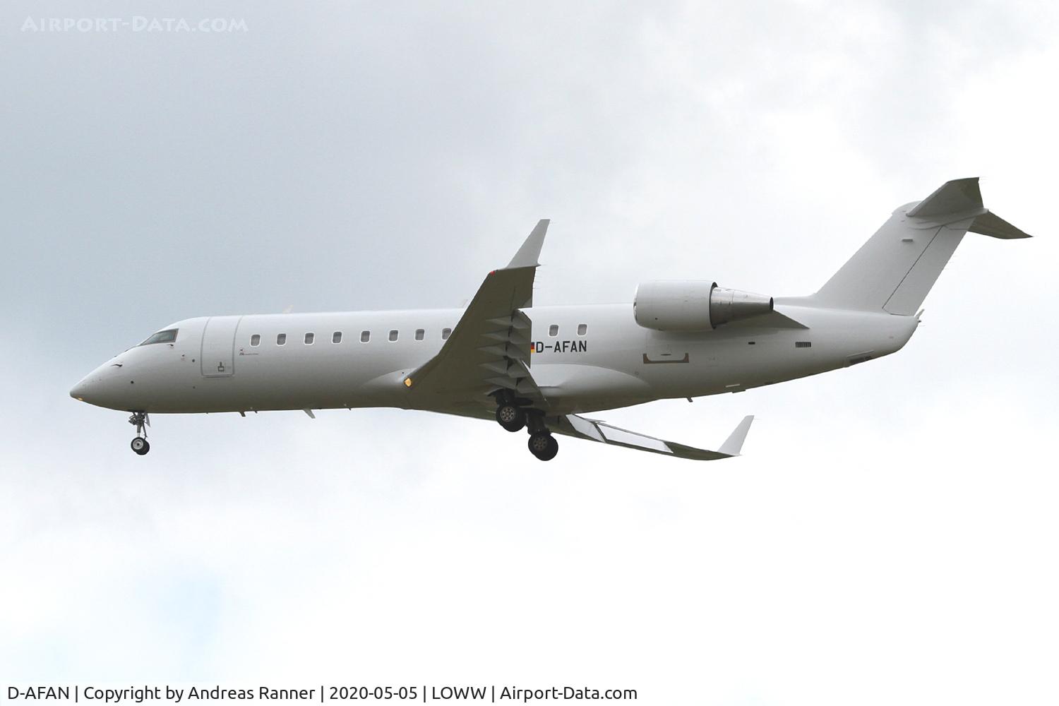 D-AFAN, 2007 Bombardier Challenger 850 (CL-600-2B19) C/N 8081, FAI rent-a-jet Bombardier Challenger 850