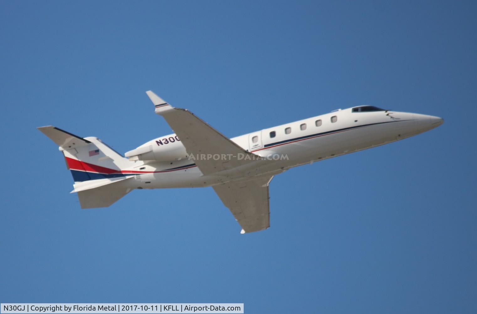 N30GJ, 2012 Learjet 60 C/N 204, FLL 2017