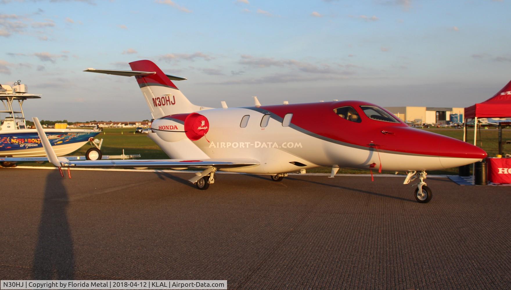 N30HJ, 2018 Honda HA-420 HondaJet C/N 42000096, Sun N Fun 2018