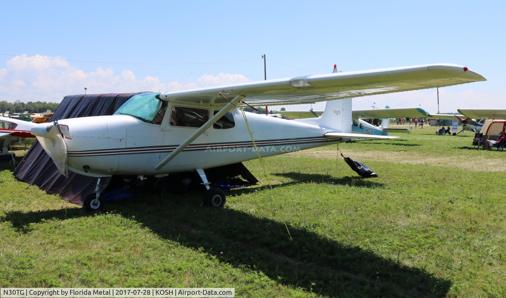 N30TG, 1958 Cessna 175 Skylark C/N 55679, air Venture 2017