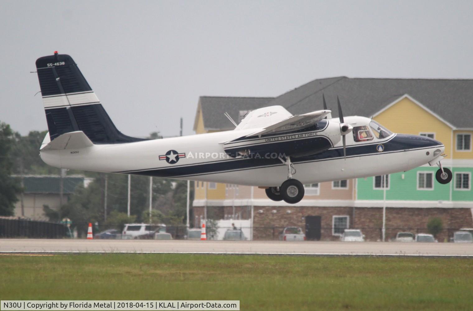 N30U, 1955 Aero Commander 560-A C/N 247, Sun N Fun 2018