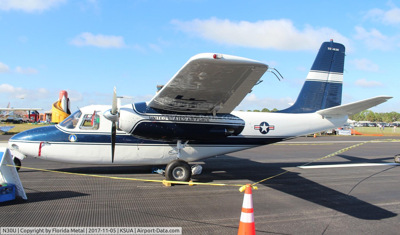 N30U, 1955 Aero Commander 560-A C/N 247, Stuart 2017