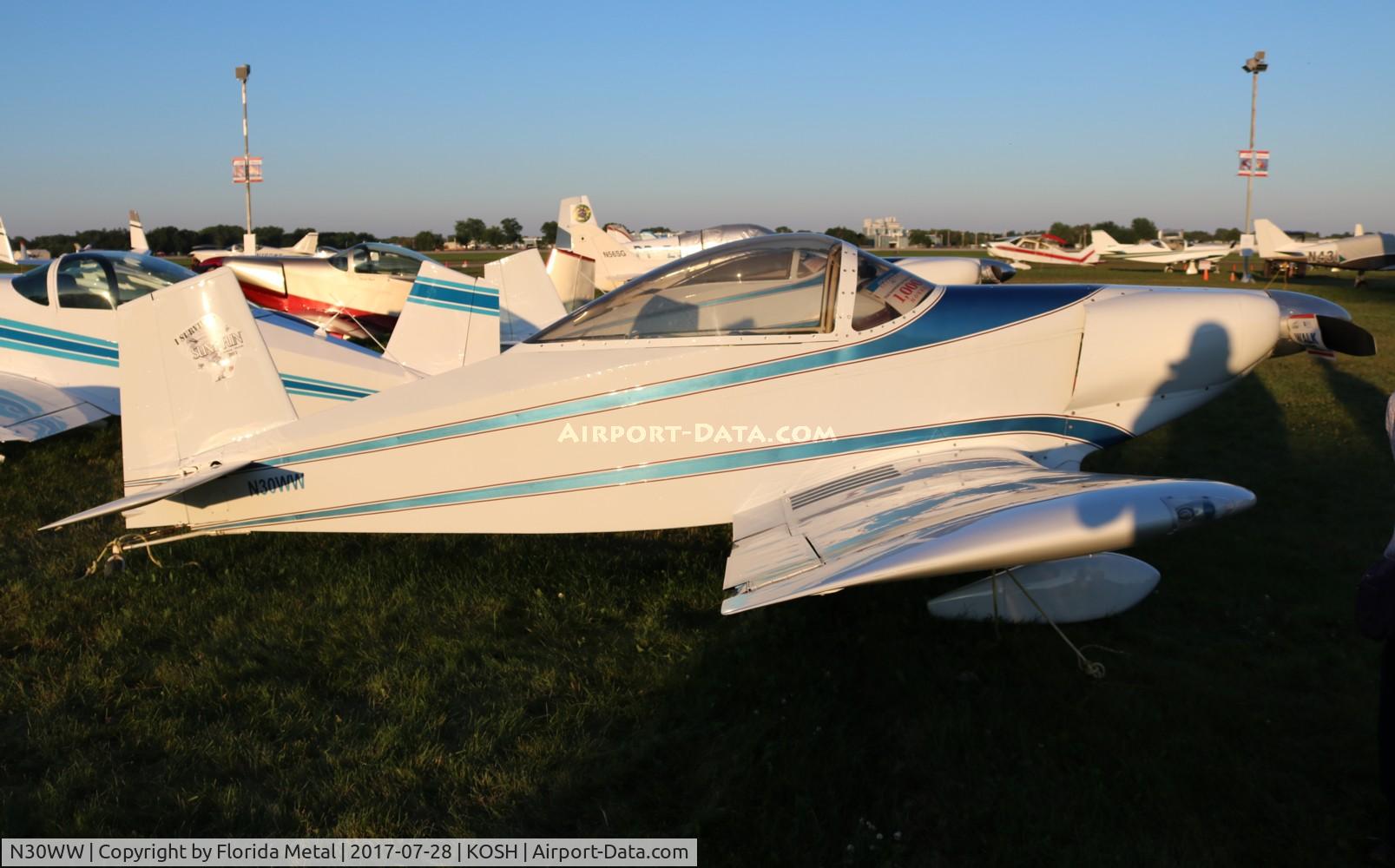 N30WW, 1994 Thorp T-18 Tiger C/N 1 (N30WW), Air Venture 2017
