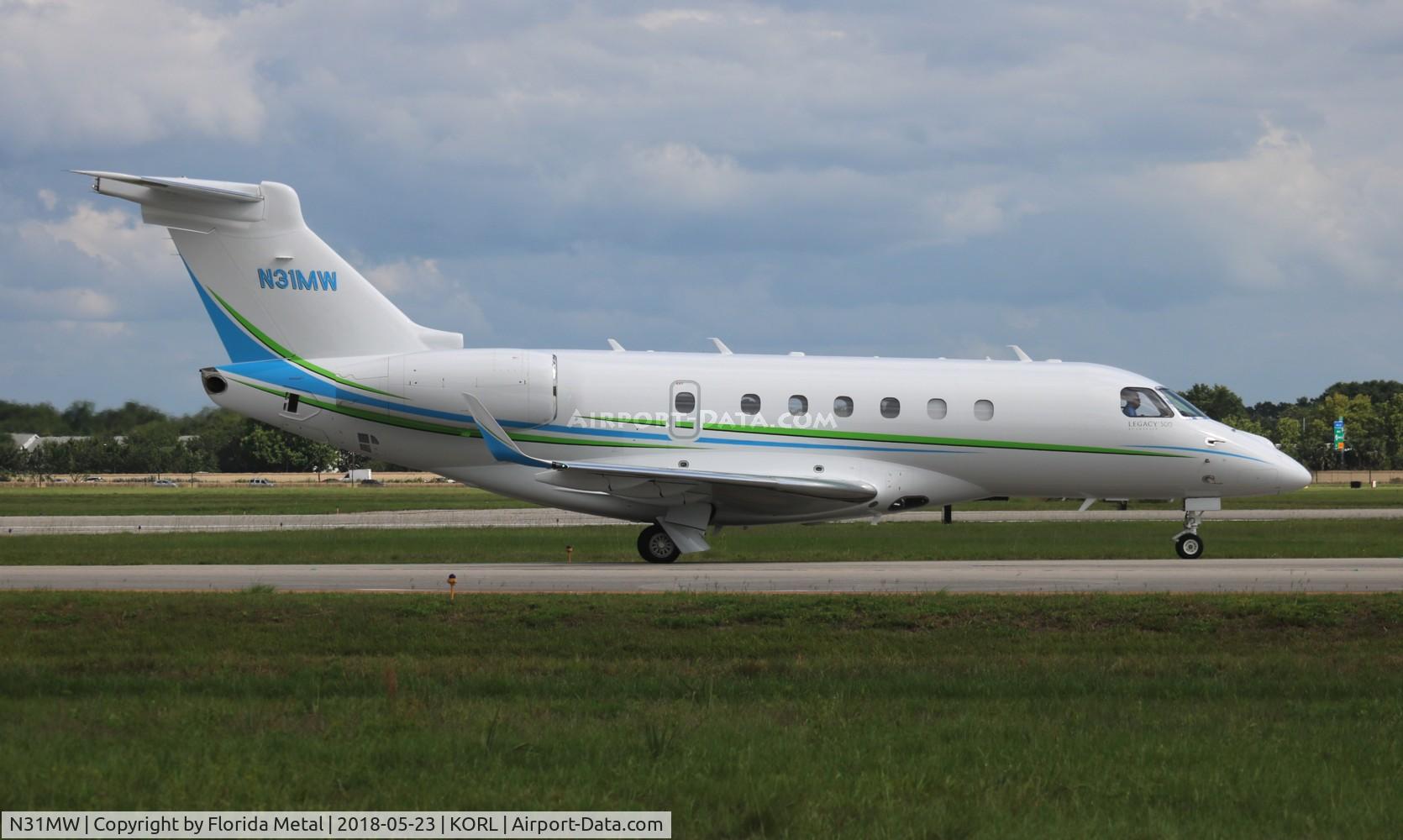 N31MW, 2017 Embraer EMB-550 Legacy 500 C/N 55000073, ORL 2018