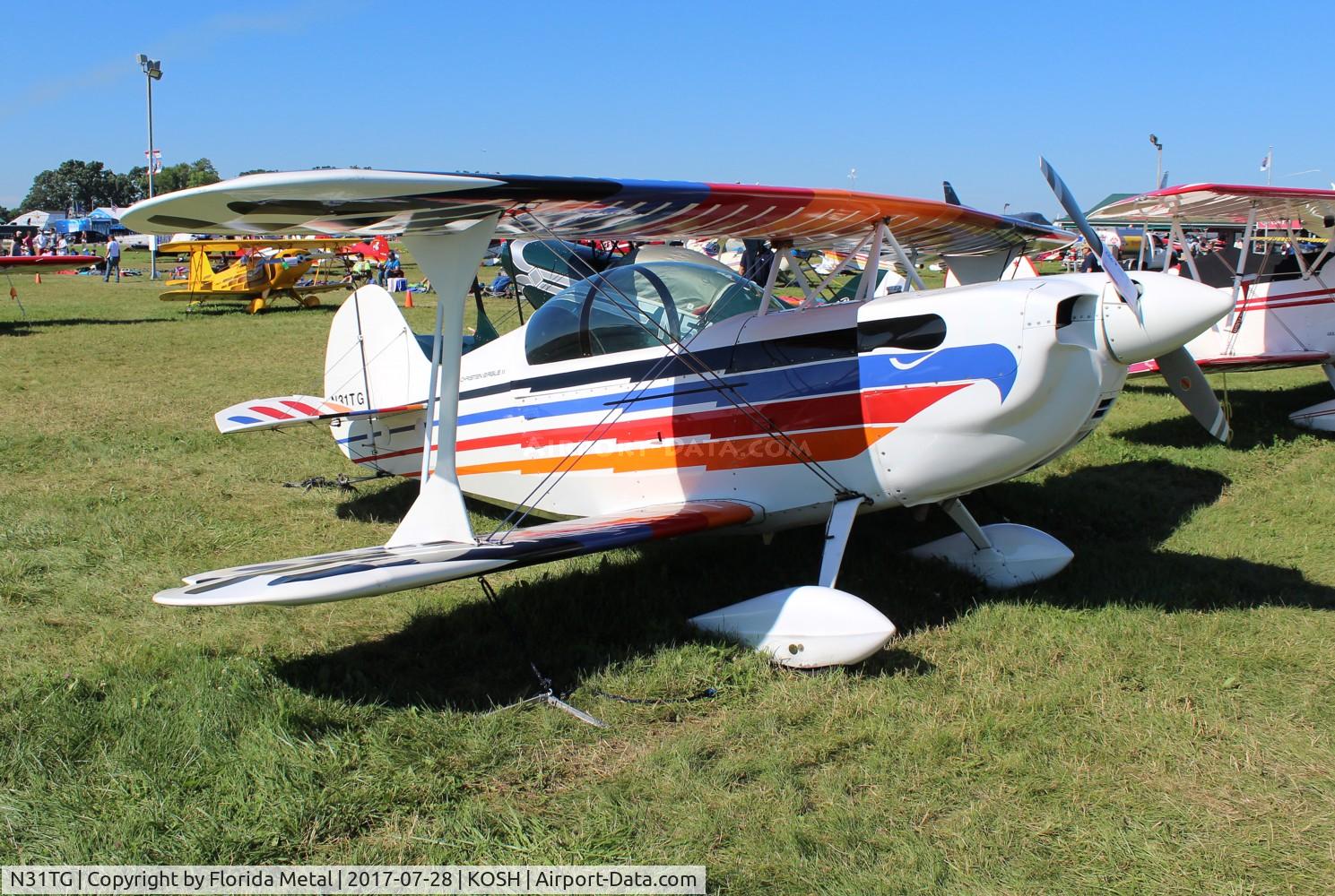 N31TG, 1995 Christen Eagle II C/N TJ2-8-38G, Air Venture 2017