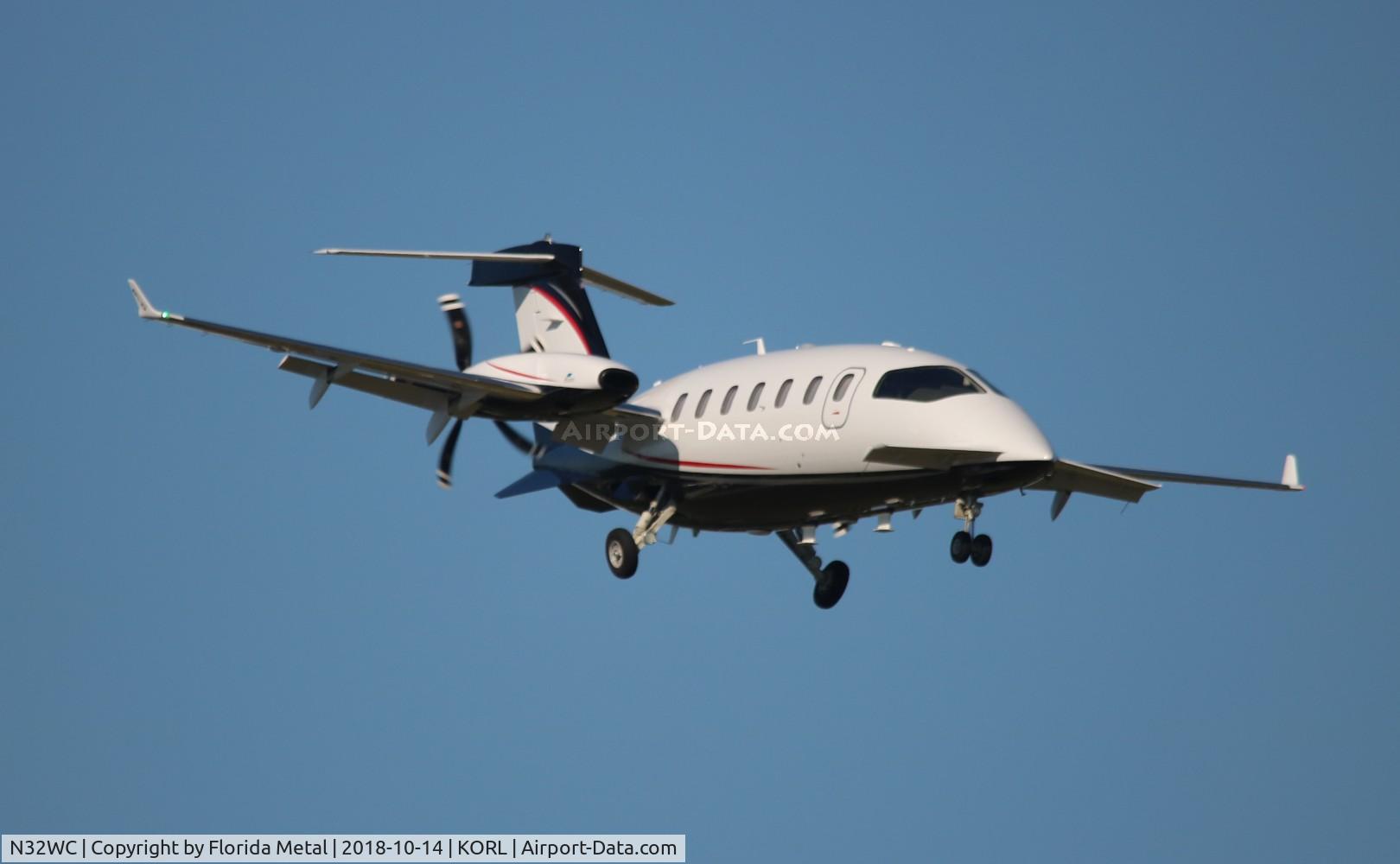 N32WC, 2017 Piaggio P-180 Avanti C/N 3009, NBAA 2018