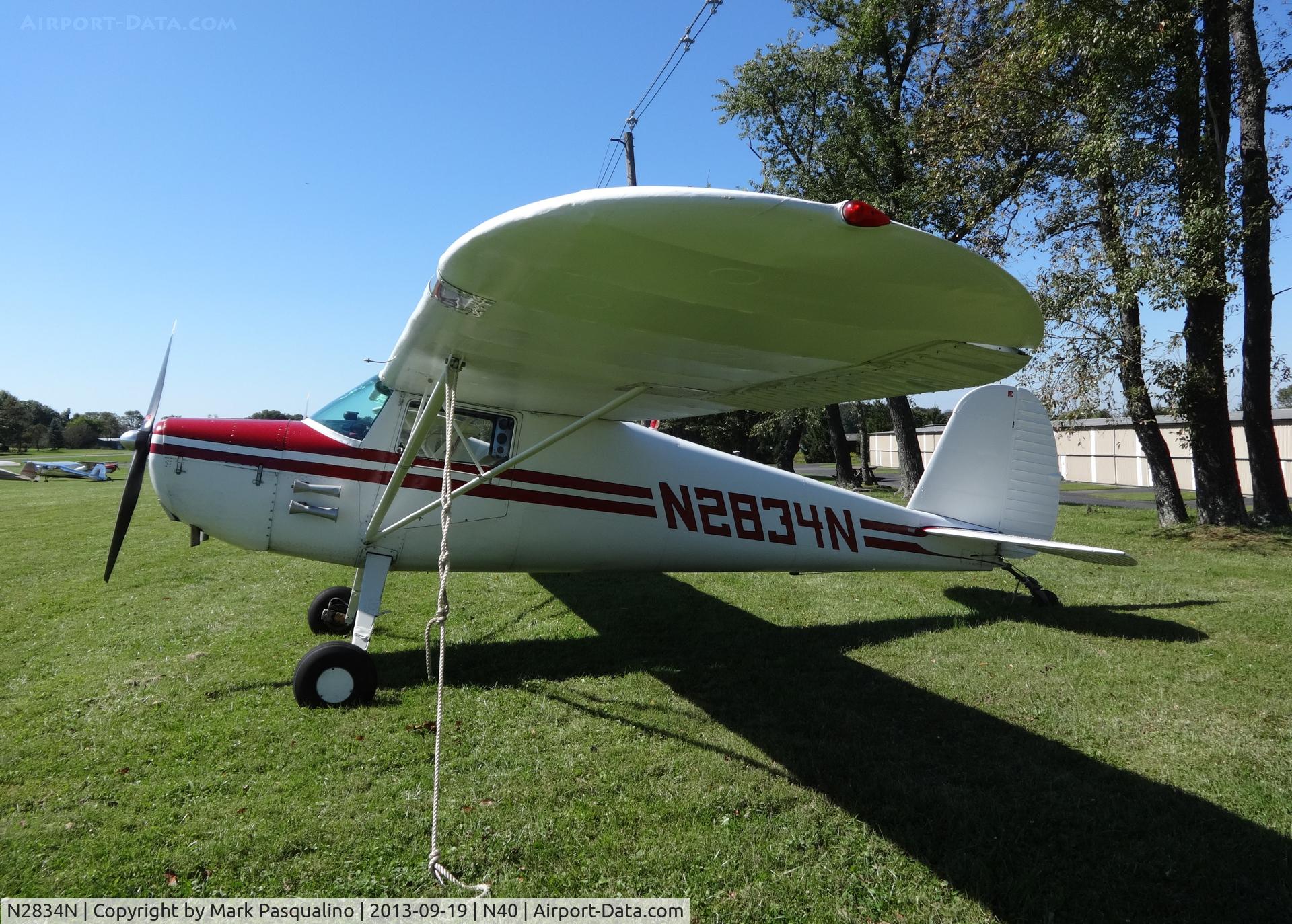 N2834N, 1947 Cessna 120 C/N 13095, Cessna 120