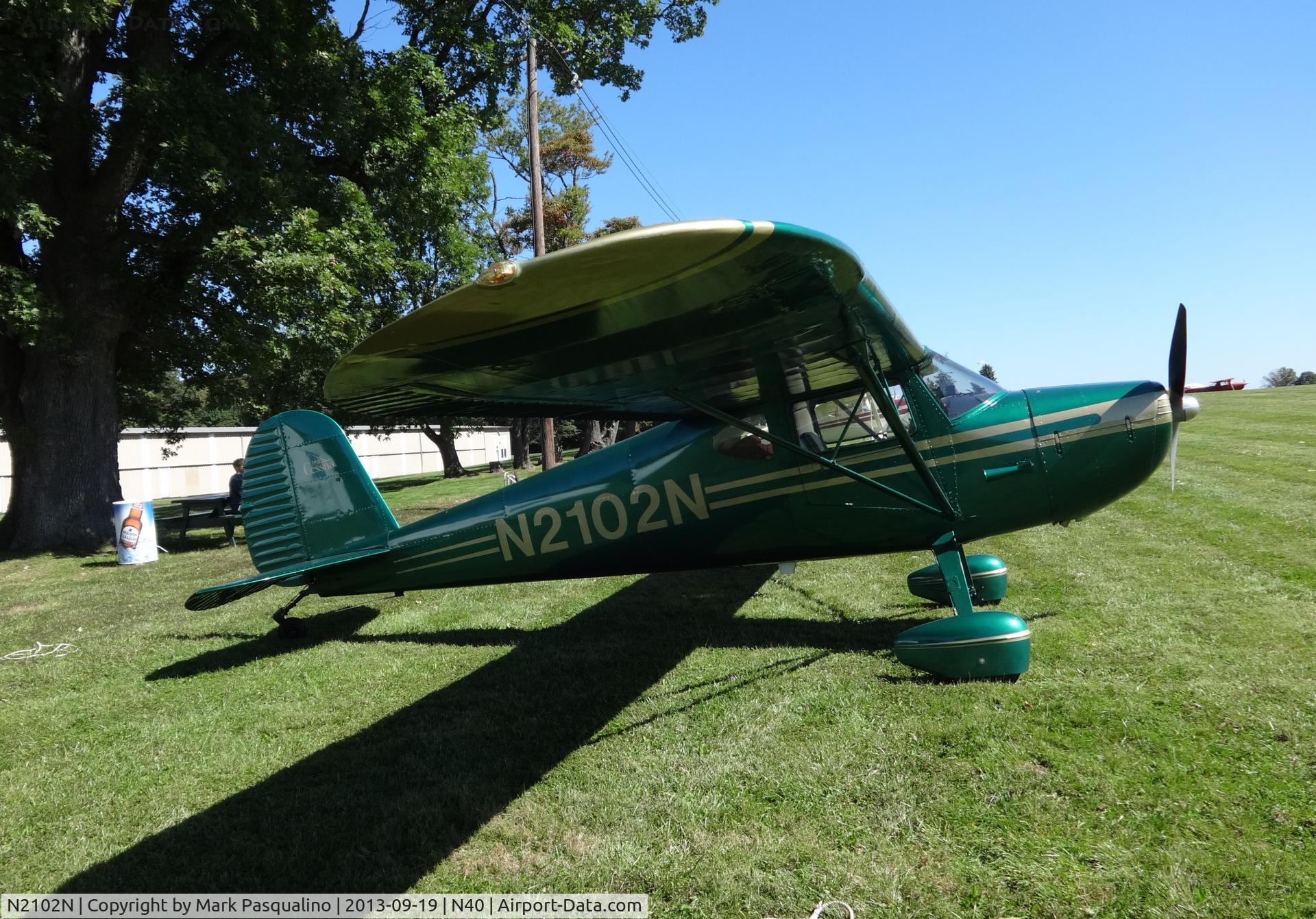 N2102N, Cessna 140 C/N 12338, Cessna 140