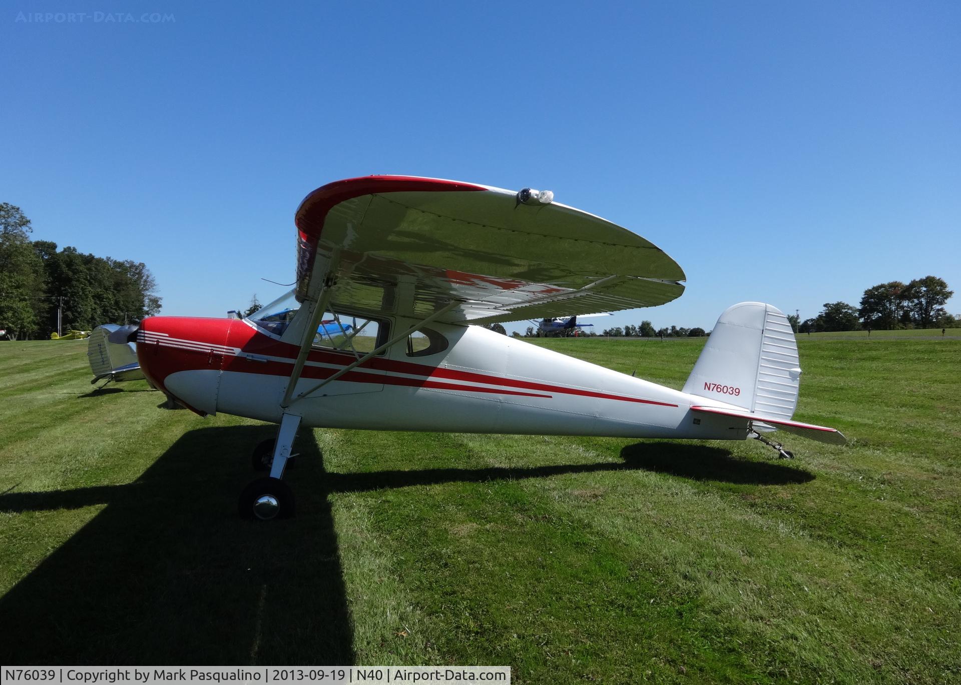 N76039, 1946 Cessna 140 C/N 10433, Cessna 140