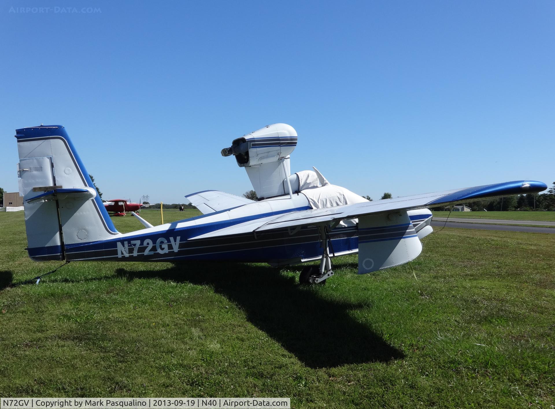 N72GV, Consolidated Aeronautics Inc. LAKE LA-4-200 C/N 1044, Lake LA-4-200