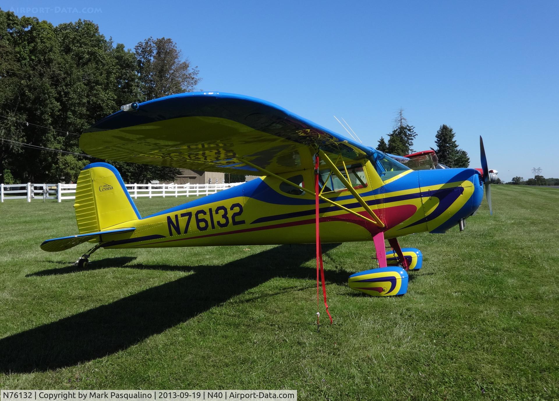 N76132, 1946 Cessna 140 C/N 10529, Cessna 140
