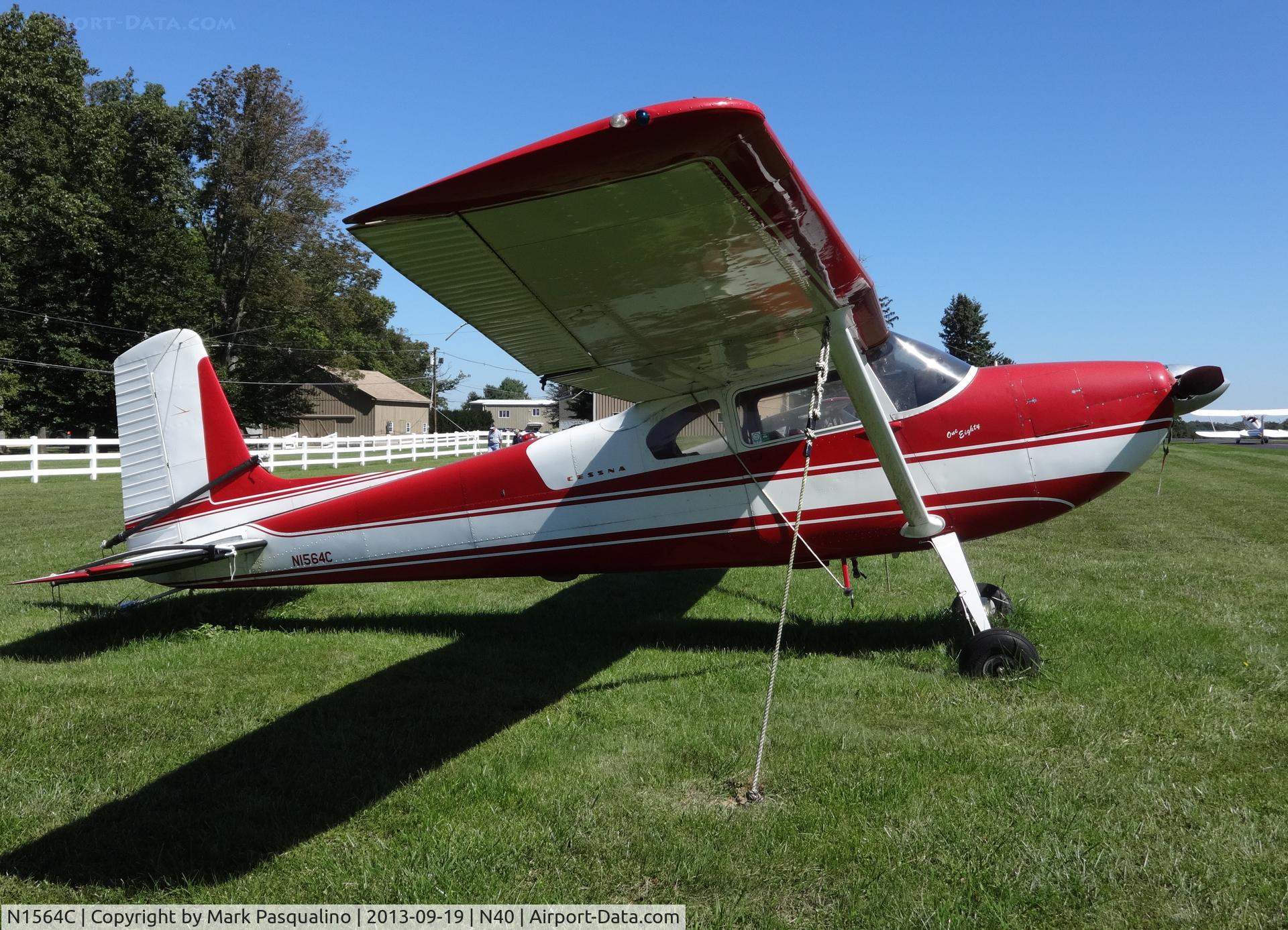 N1564C, 1953 Cessna 180 C/N 30264, Cessna 180