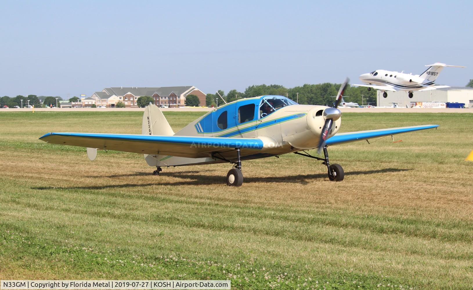 N33GM, 1947 Bellanca 14-13-2 Cruisair Senior C/N 1542, Air Venture 2019