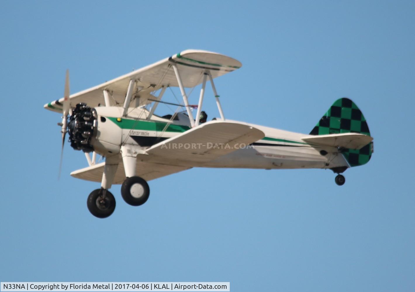 N33NA, 1941 Boeing A75N1(PT-17) C/N 75-2290, Sun N Fun 2017