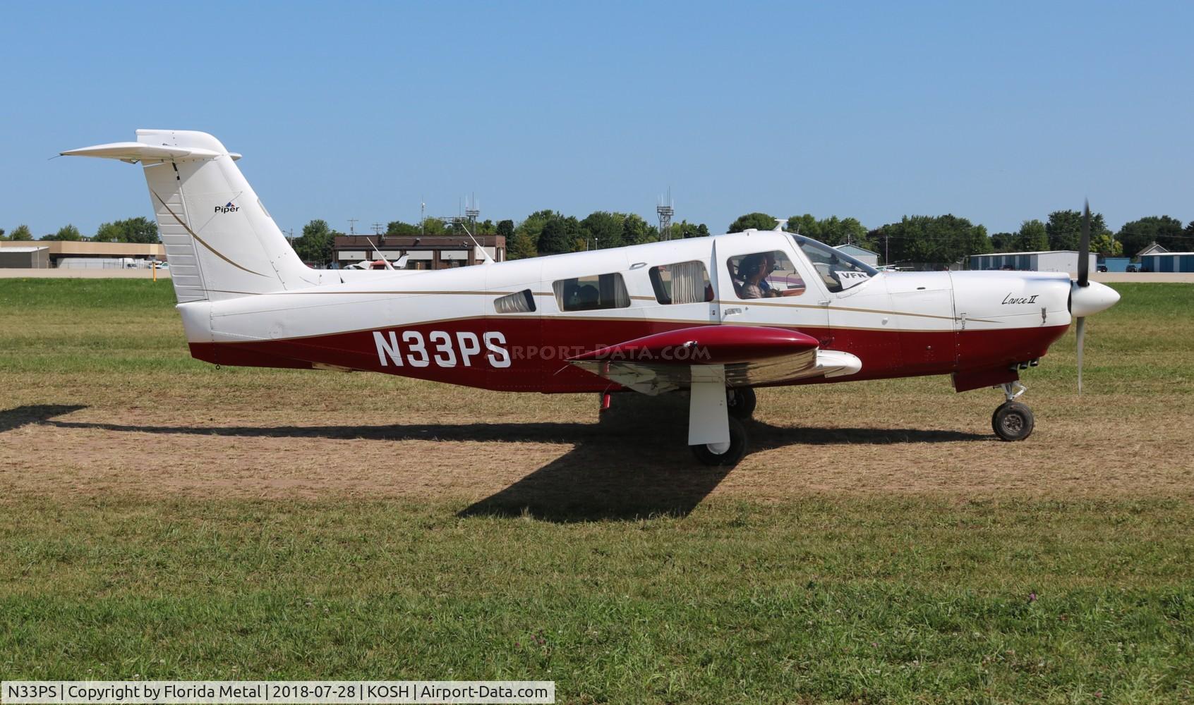 N33PS, 1978 Piper PA-32RT-300 Lance II C/N 32R-7885277, Air Venture 2018