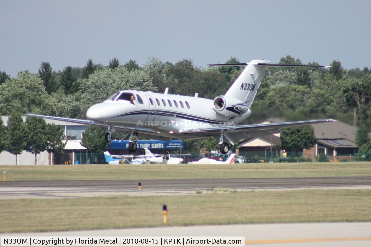 N33UM, 2005 Cessna 525B C/N 525B0020, Pontiac 2010