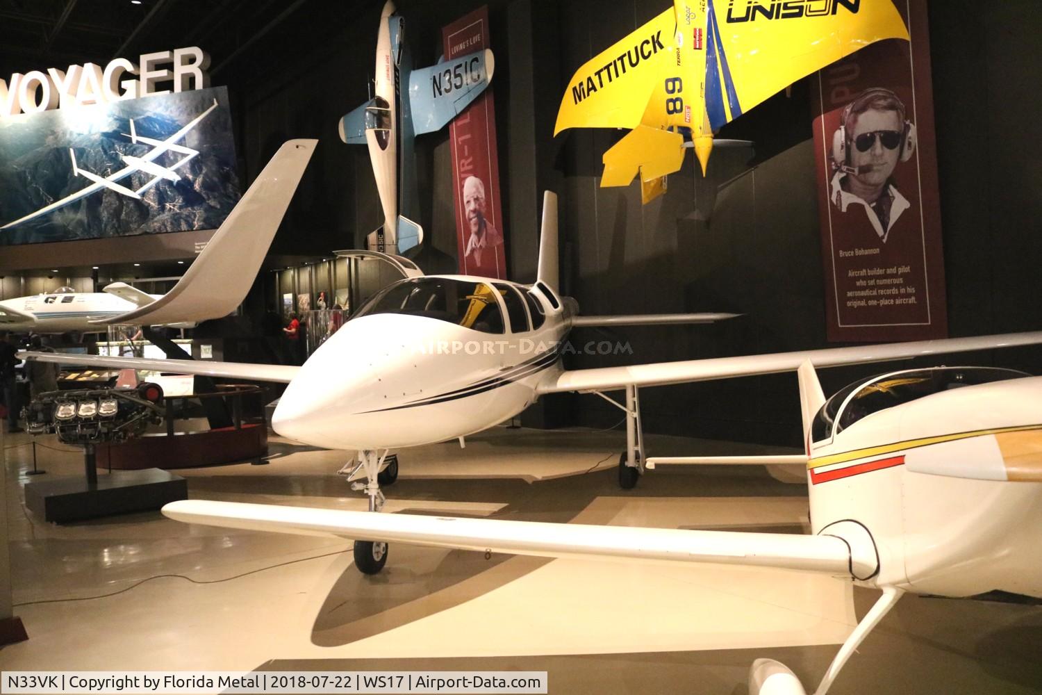 N33VK, 1991 Cirrus VK30 C/N 005, EAA Museum
