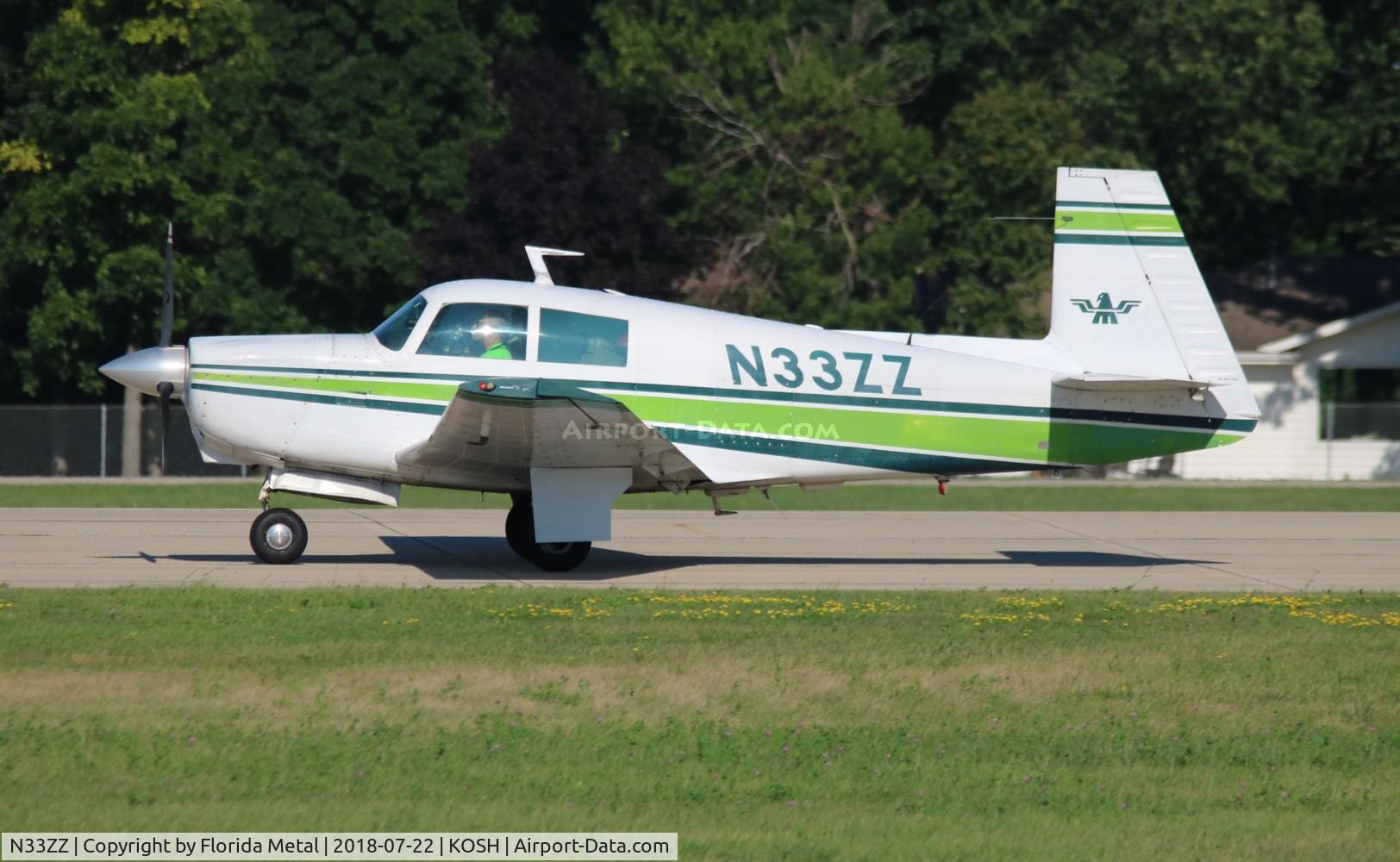 N33ZZ, 1977 Mooney M20C Ranger C/N 20-1231, Air Venture 2018