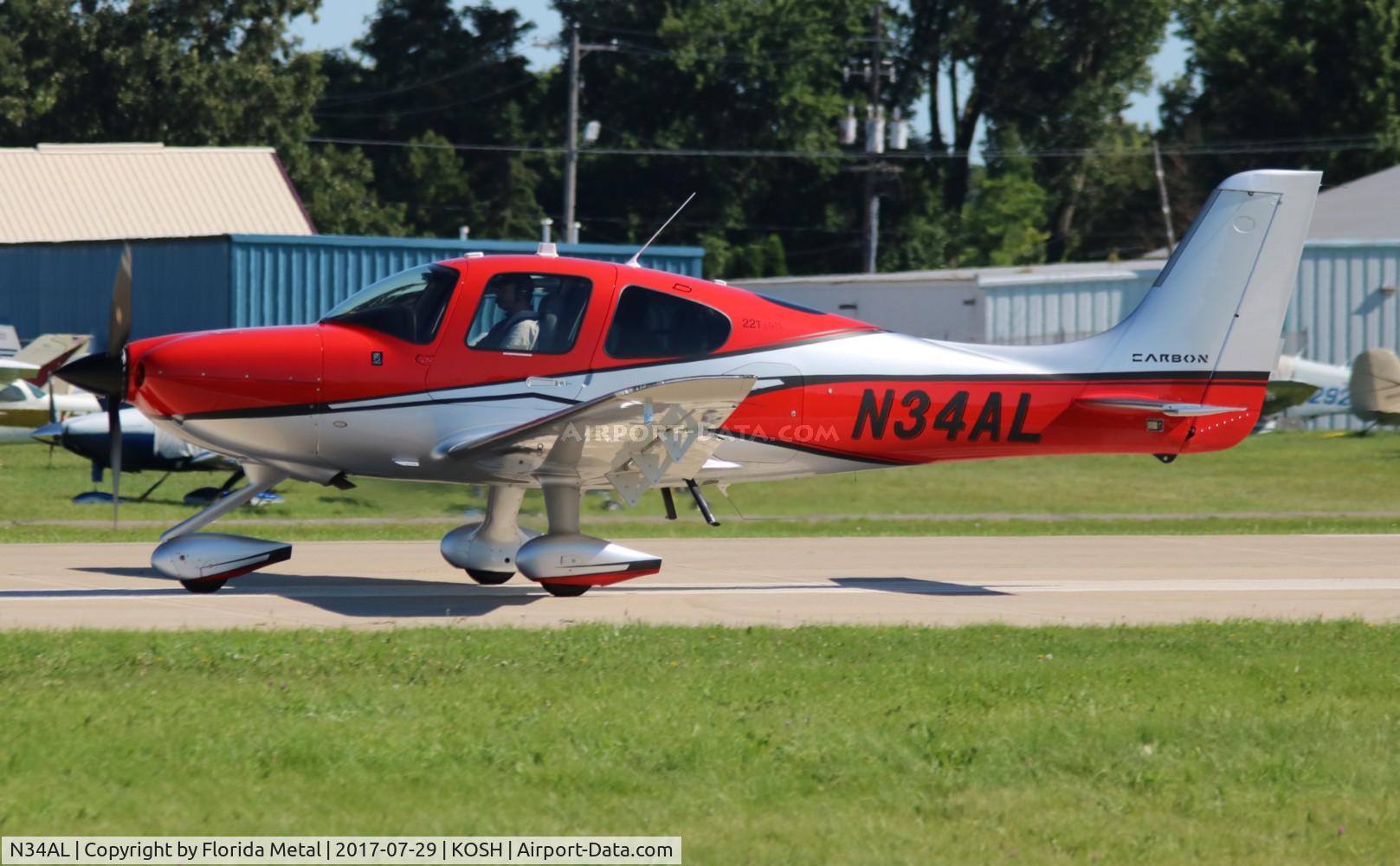 N34AL, 2017 Cirrus SR22T C/N 1516, Air Venture 2017
