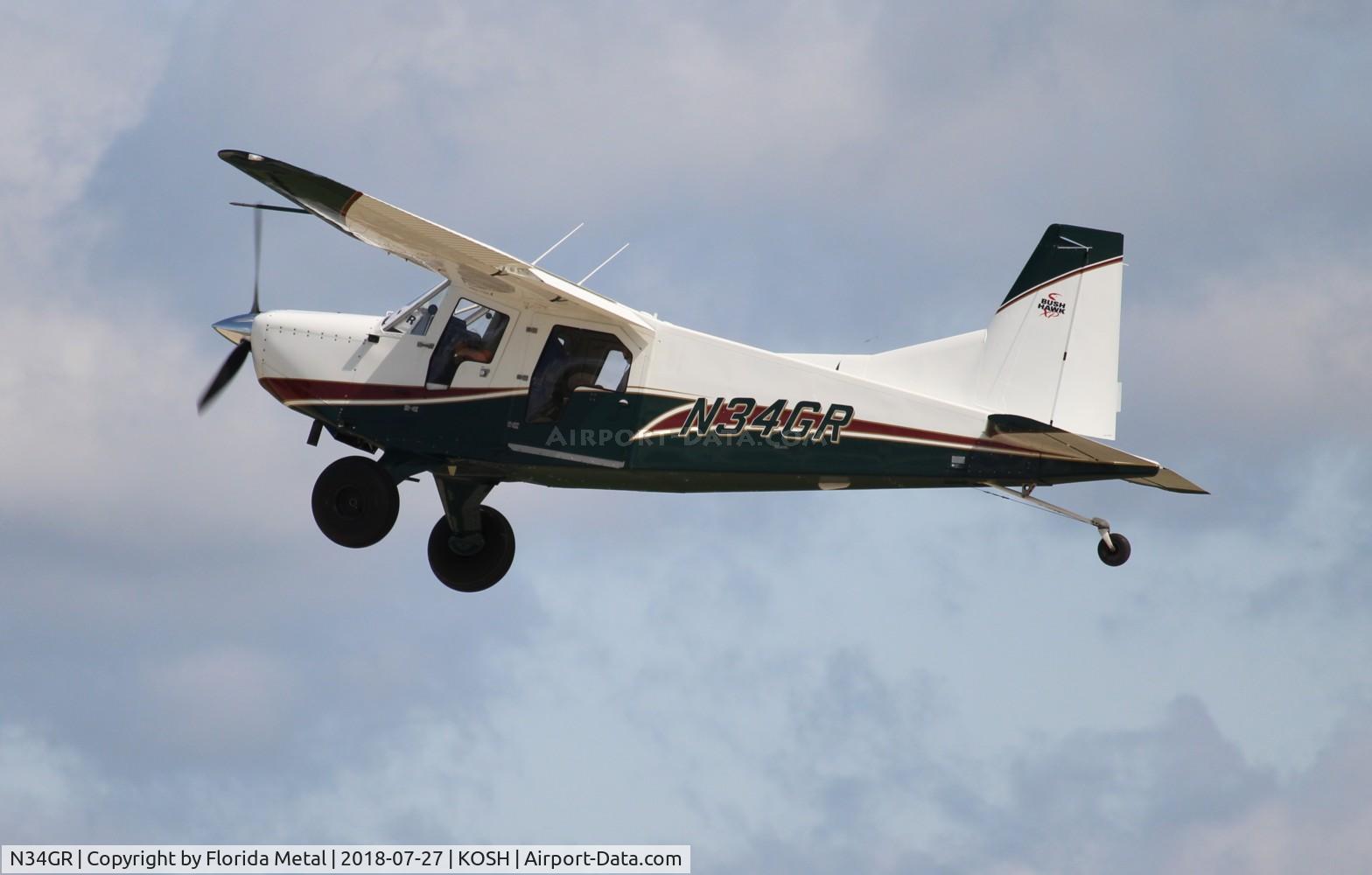 N34GR, 2005 Found FBA-2C1 C/N 55, Air Venture 2018