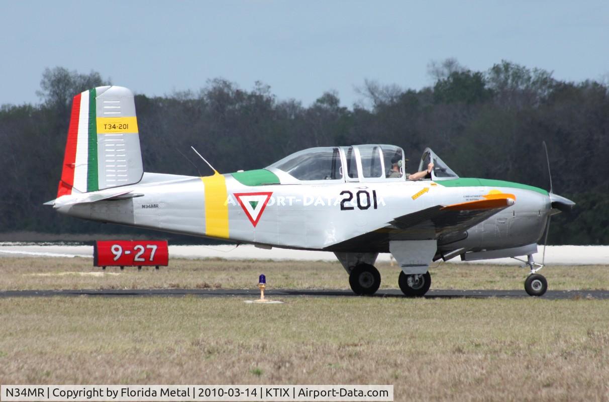 N34MR, 1952 Beech T-34A (A45) Mentor Mentor C/N G-39, TICO 2010