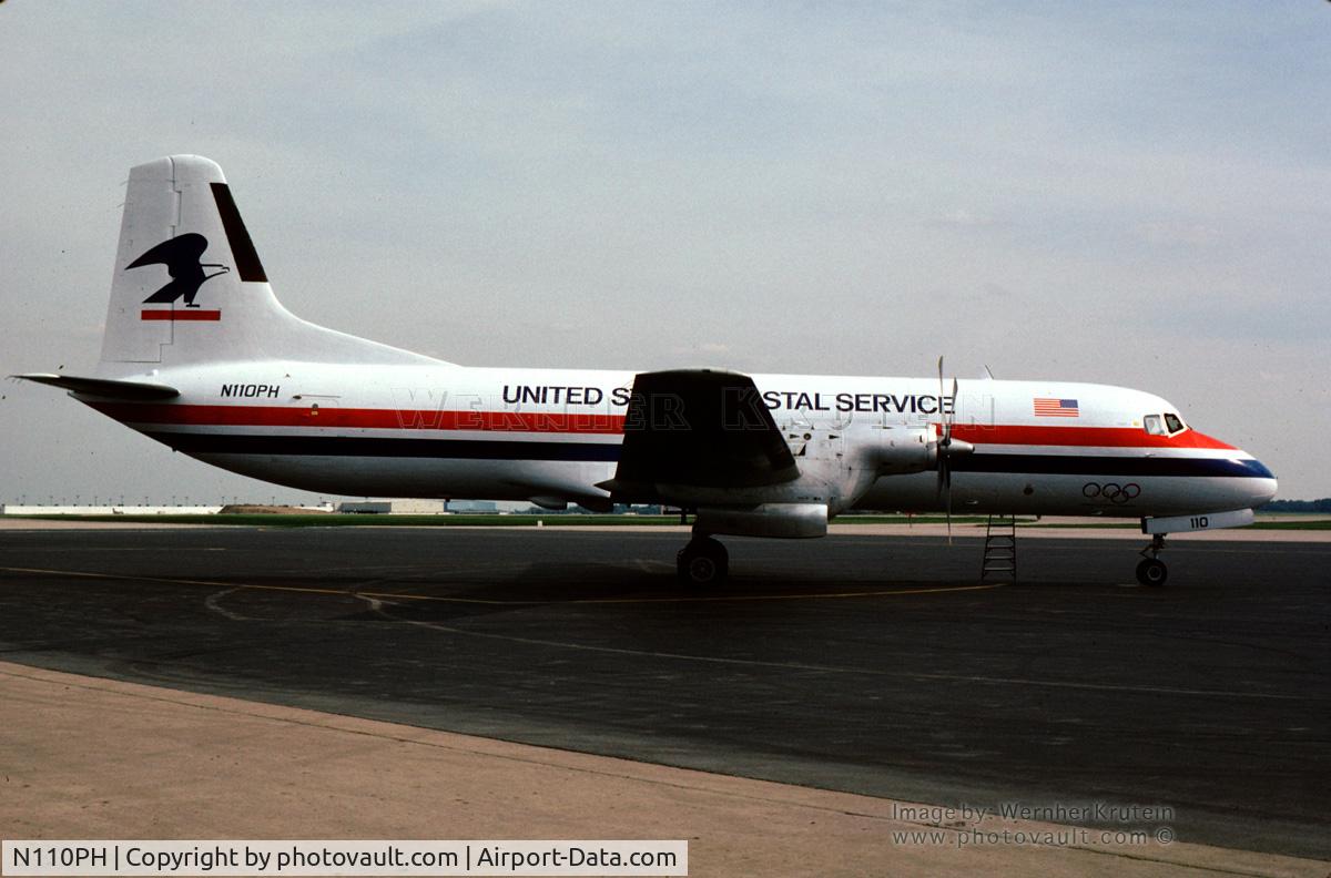 N110PH, 1968 Nihon YS-11A-600 C/N 2072, N110PH on the tarmac.