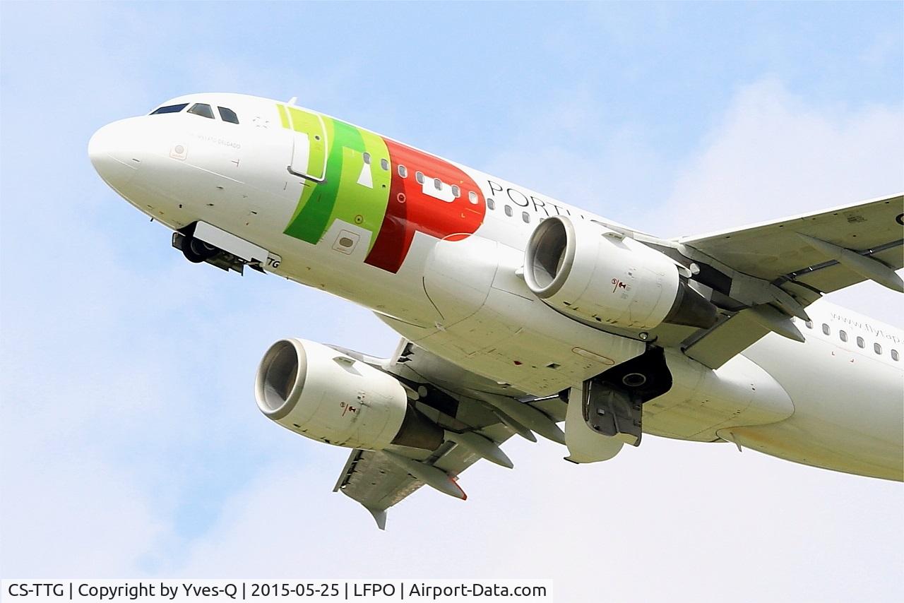 CS-TTG, 1998 Airbus A319-111 C/N 906, Airbus A319-111, Take off rwy 24, Paris-Orly airport (LFPO-ORY)