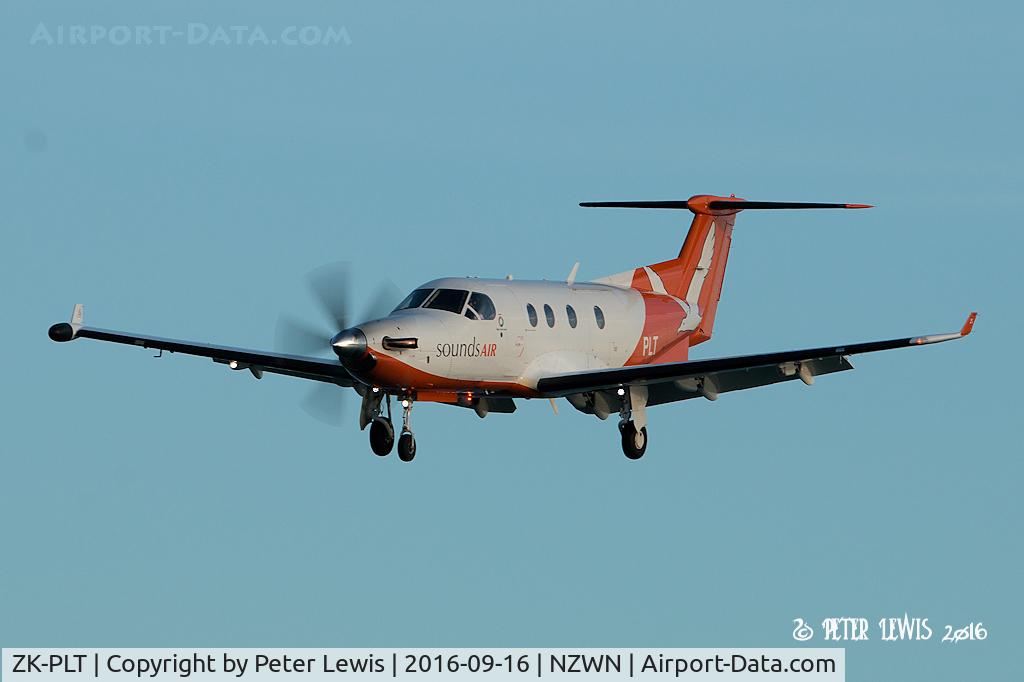 ZK-PLT, 2001 Pilatus PC-12/45 C/N 379, Sounds Air Travel & Tourism Ltd., Picton