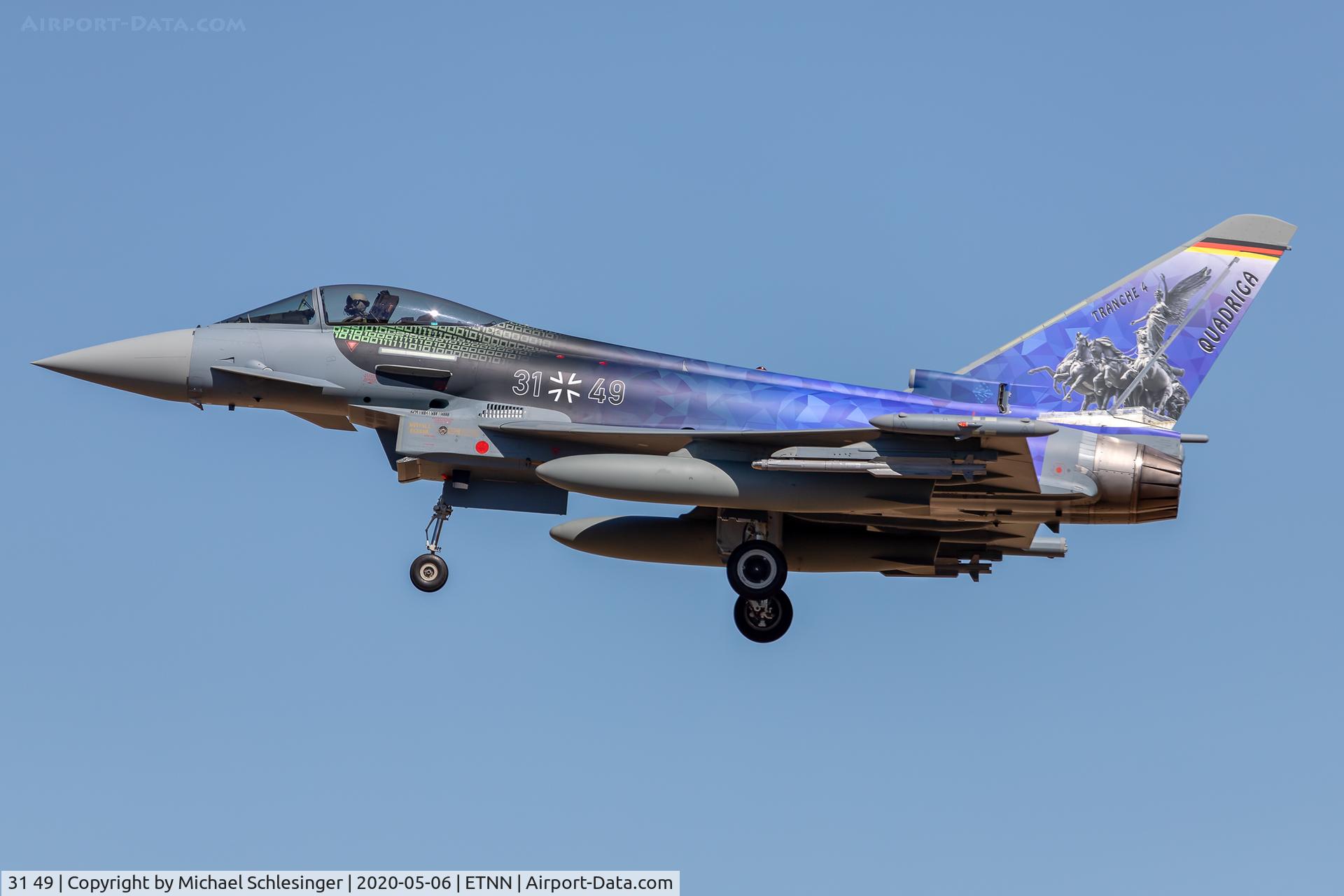 31 49, Eurofighter EF-2000 Typhoon S C/N GS0109, 31+49 - Eurofighter EF-2000 Typhoon - German Air Force