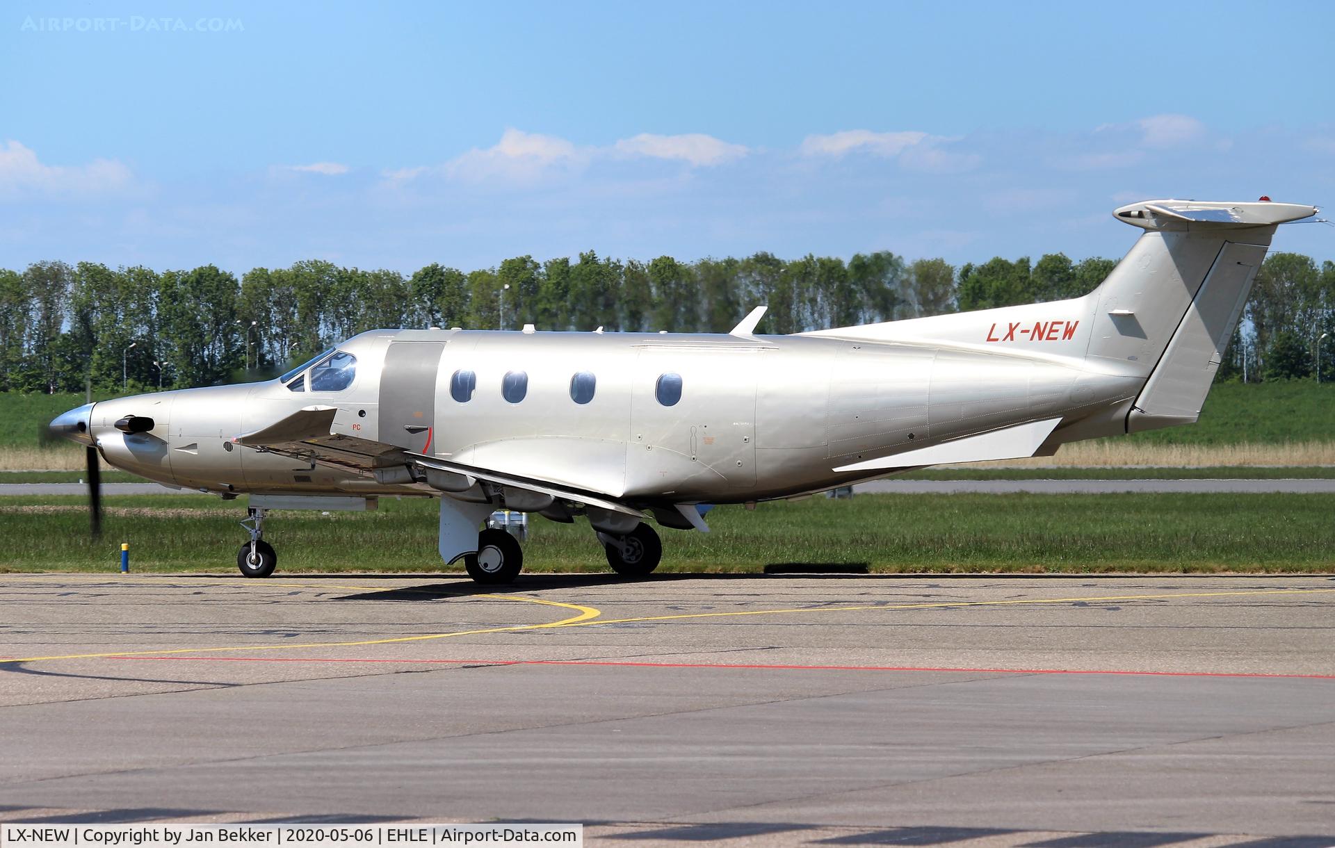 LX-NEW, 2009 Pilatus PC-12/47E C/N 1148, Lelystad Airport