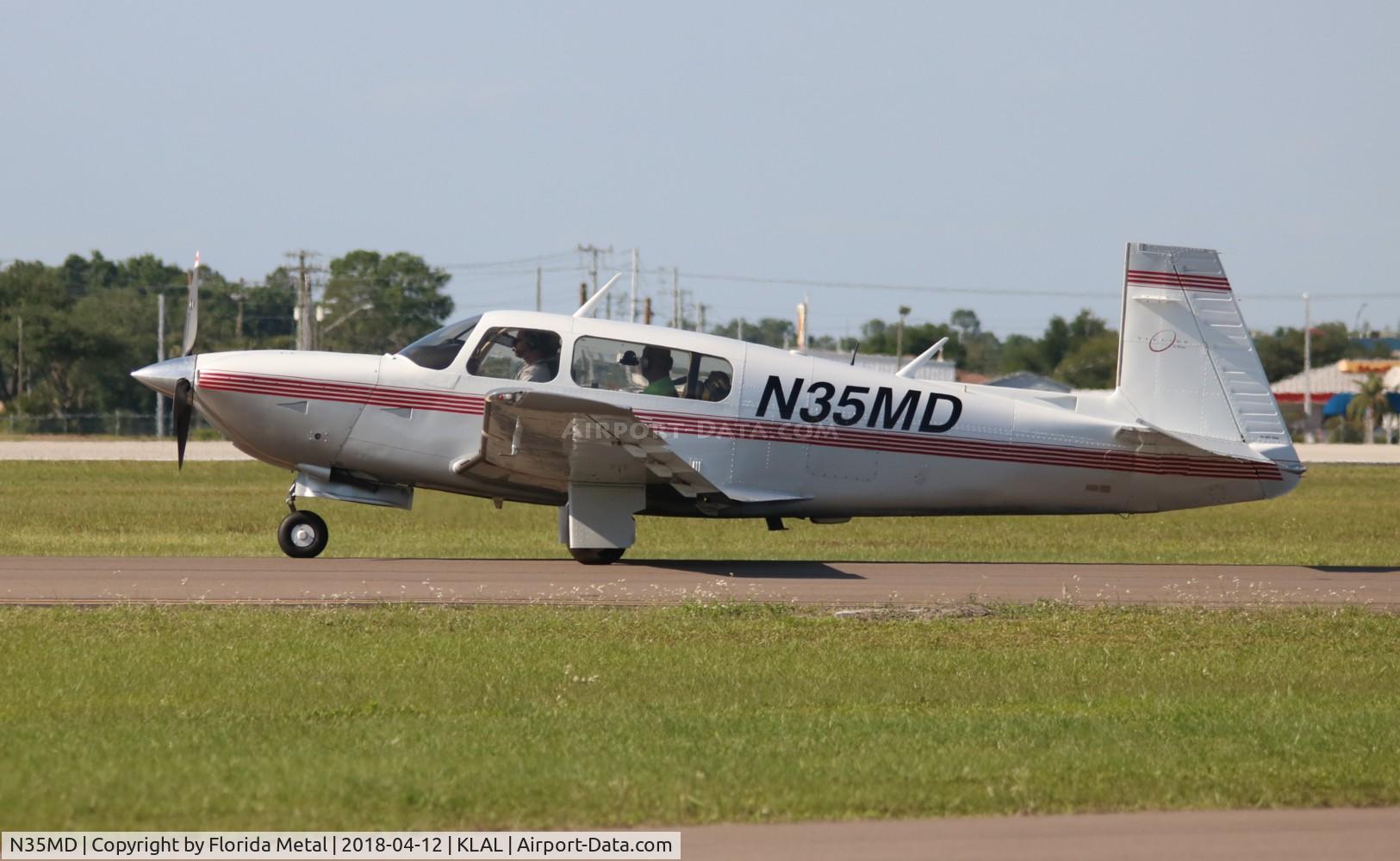 N35MD, 1995 Mooney M20R Ovation C/N 29-0047, Sun N Fun 2018