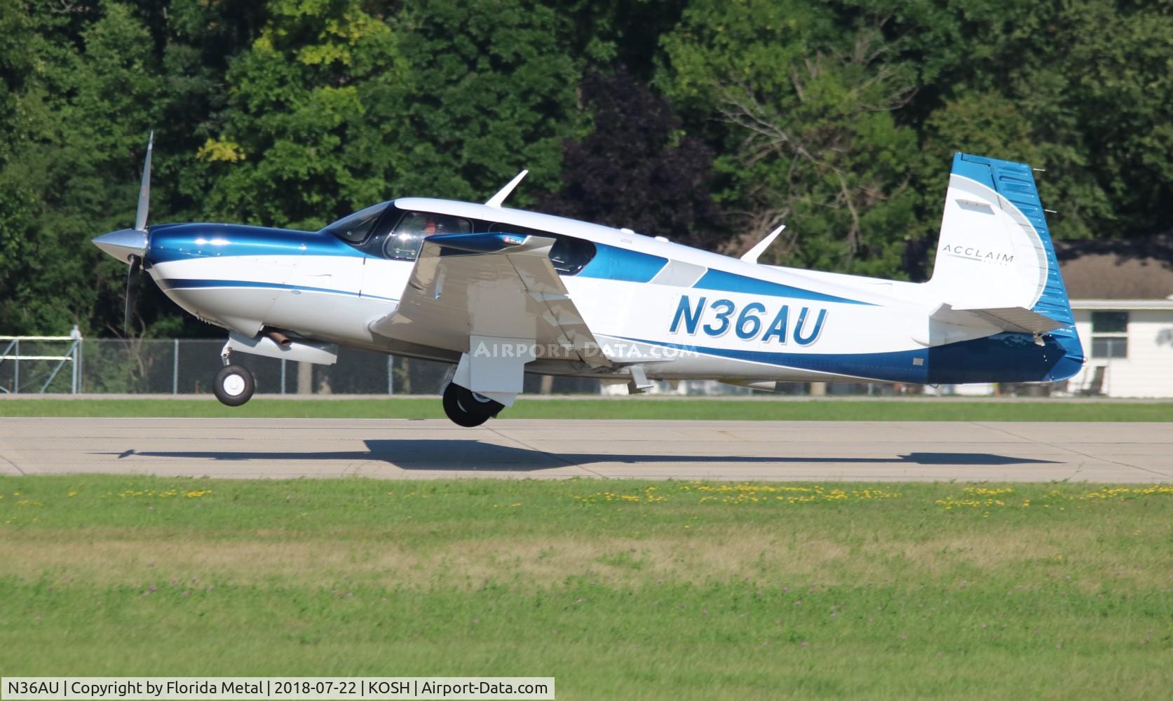 N36AU, 2018 Mooney M20V C/N 33-0004, Air Venture 2018