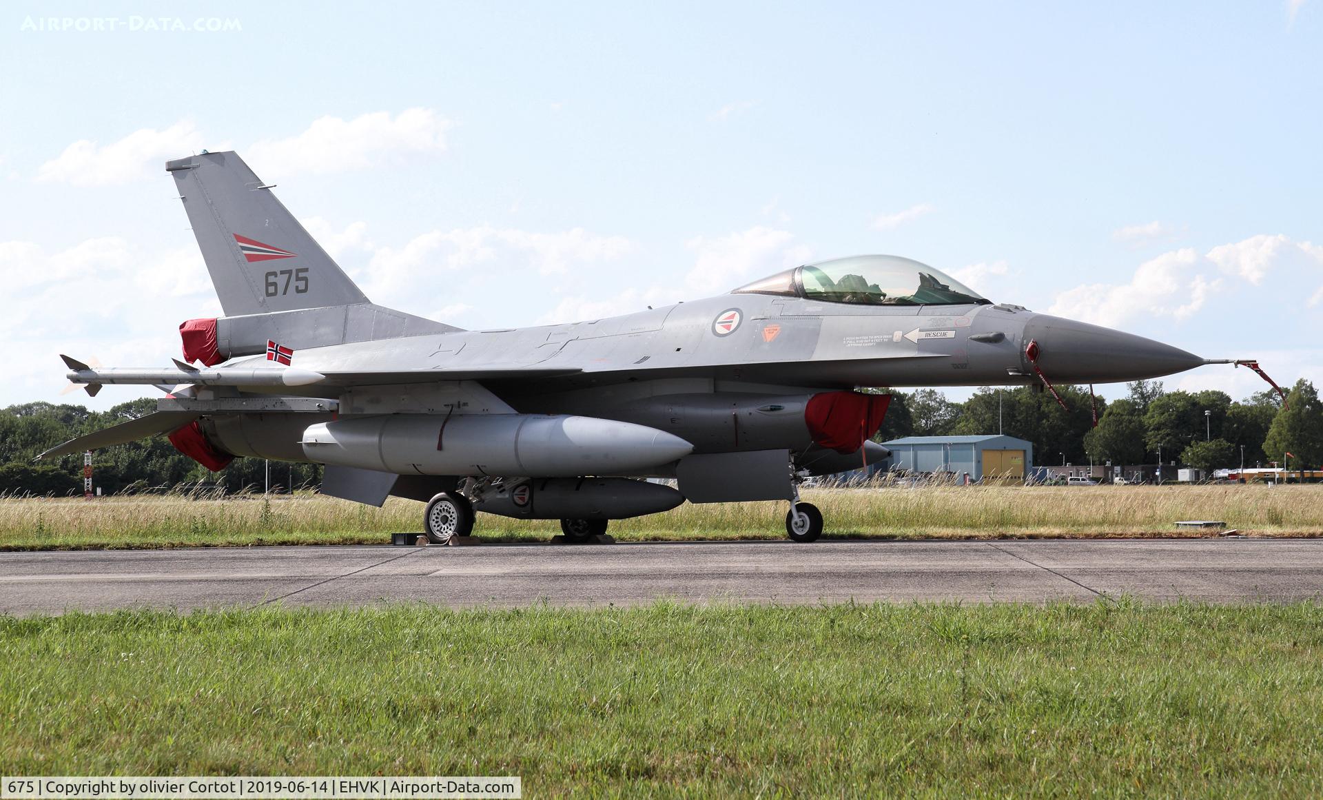 675, 1980 General Dynamics F-16AM Fighting Falcon C/N 6K-47, 2019 airshow