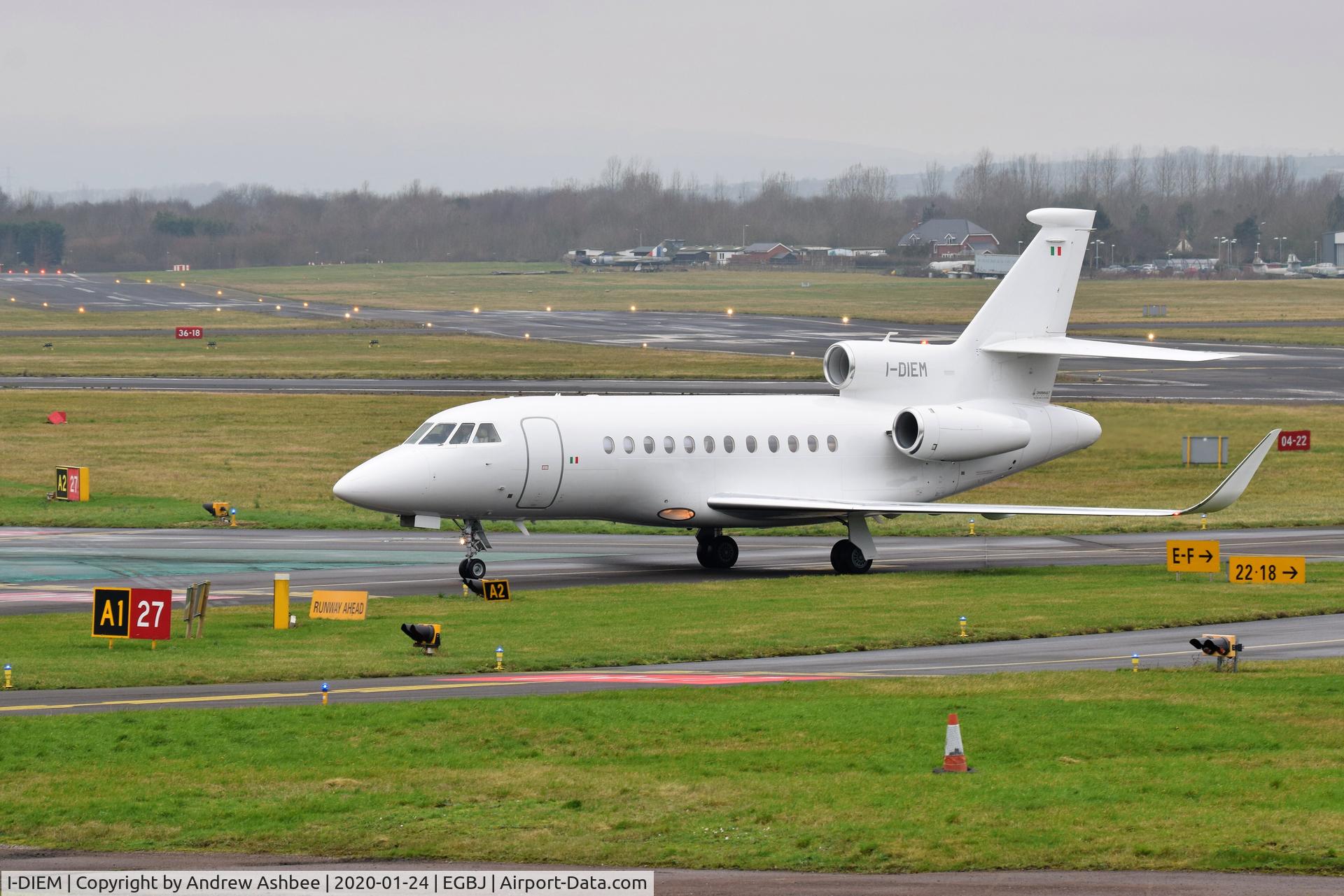I-DIEM, 2011 Dassault Falcon 900LX C/N 253, Falcon 900LX at Gloucestershire Airport.