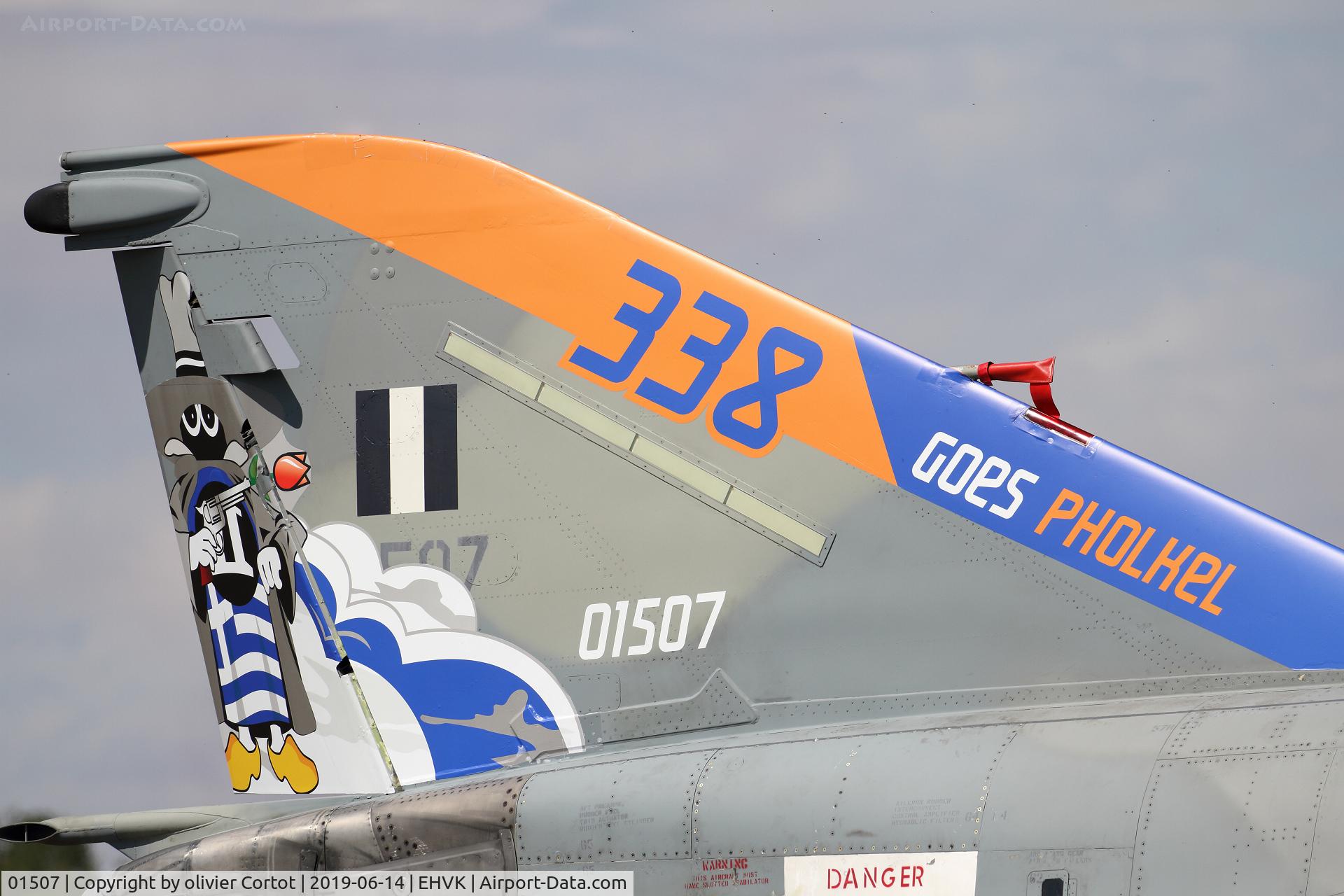 01507, 1972 McDonnell Douglas F-4E AUP Phantom II C/N 4465, special markings