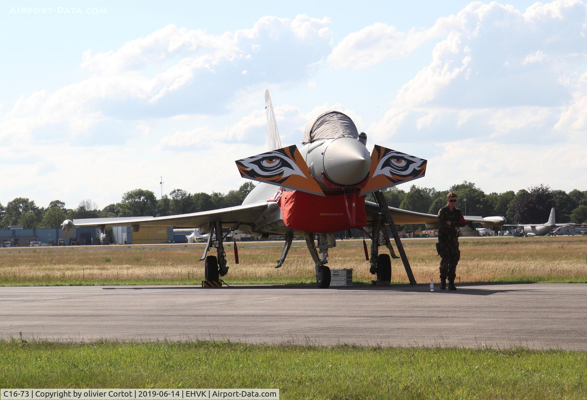 C16-73, Eurofighter EF-2000 Typhoon S C/N SS054, front view