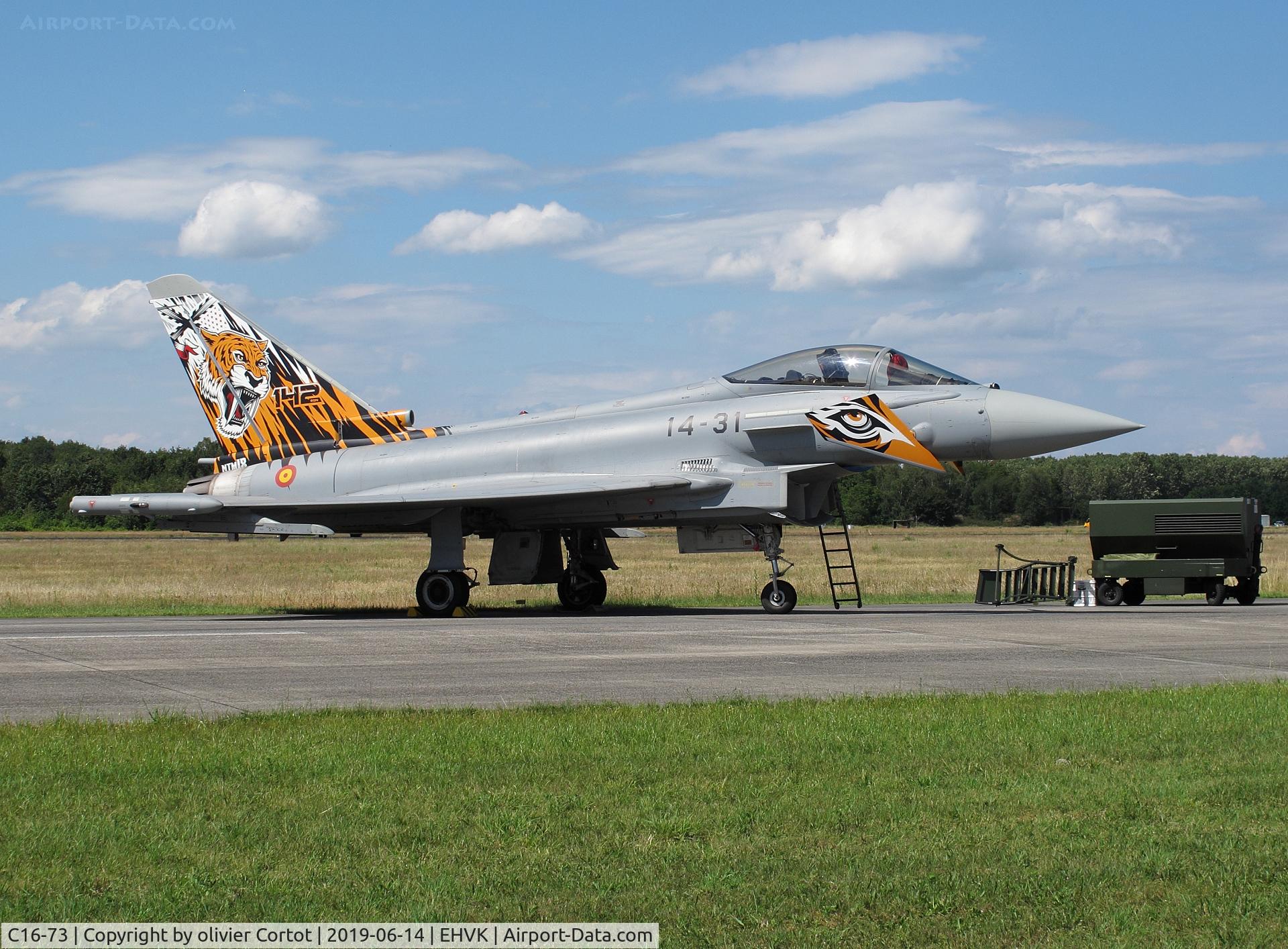 C16-73, Eurofighter EF-2000 Typhoon S C/N SS054, 2019 airshow