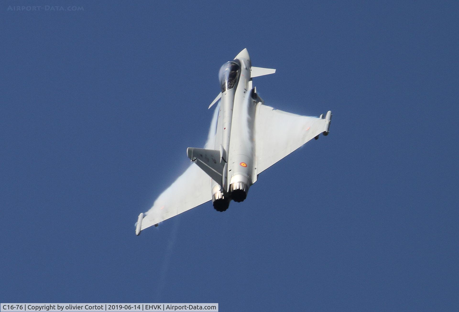 C16-76, Eurofighter EF-2000 Typhoon S C/N SS057, 2019 airshow