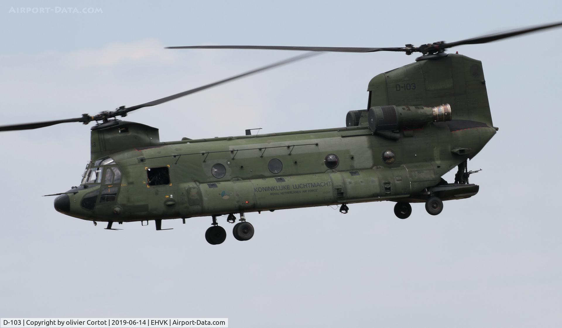 D-103, 2004 Boeing CH-47D Chinook C/N M.4103, 2019 airshow